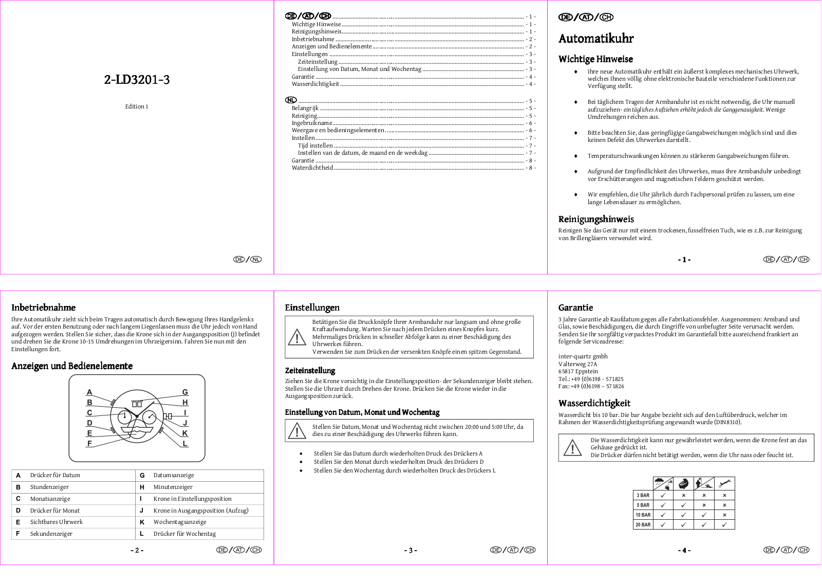 Auriol 2-LD3201 User Manual