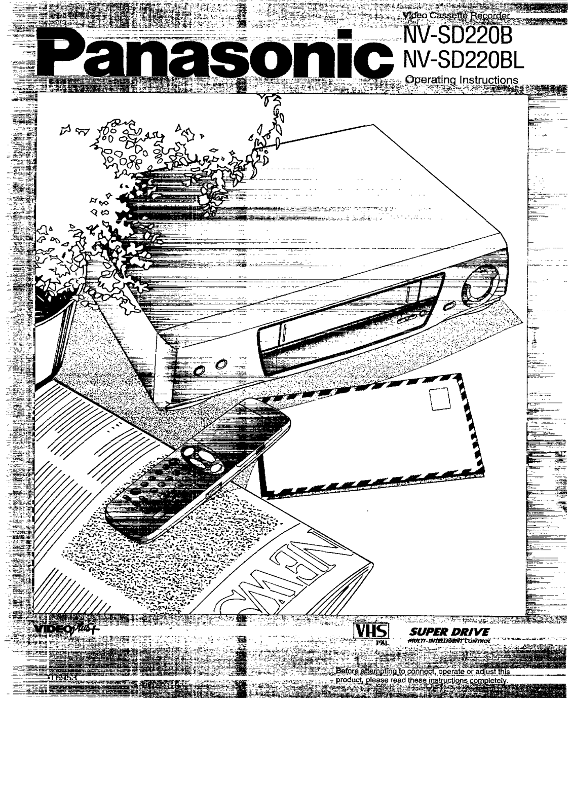 Panasonic NV-SD220B User Manual