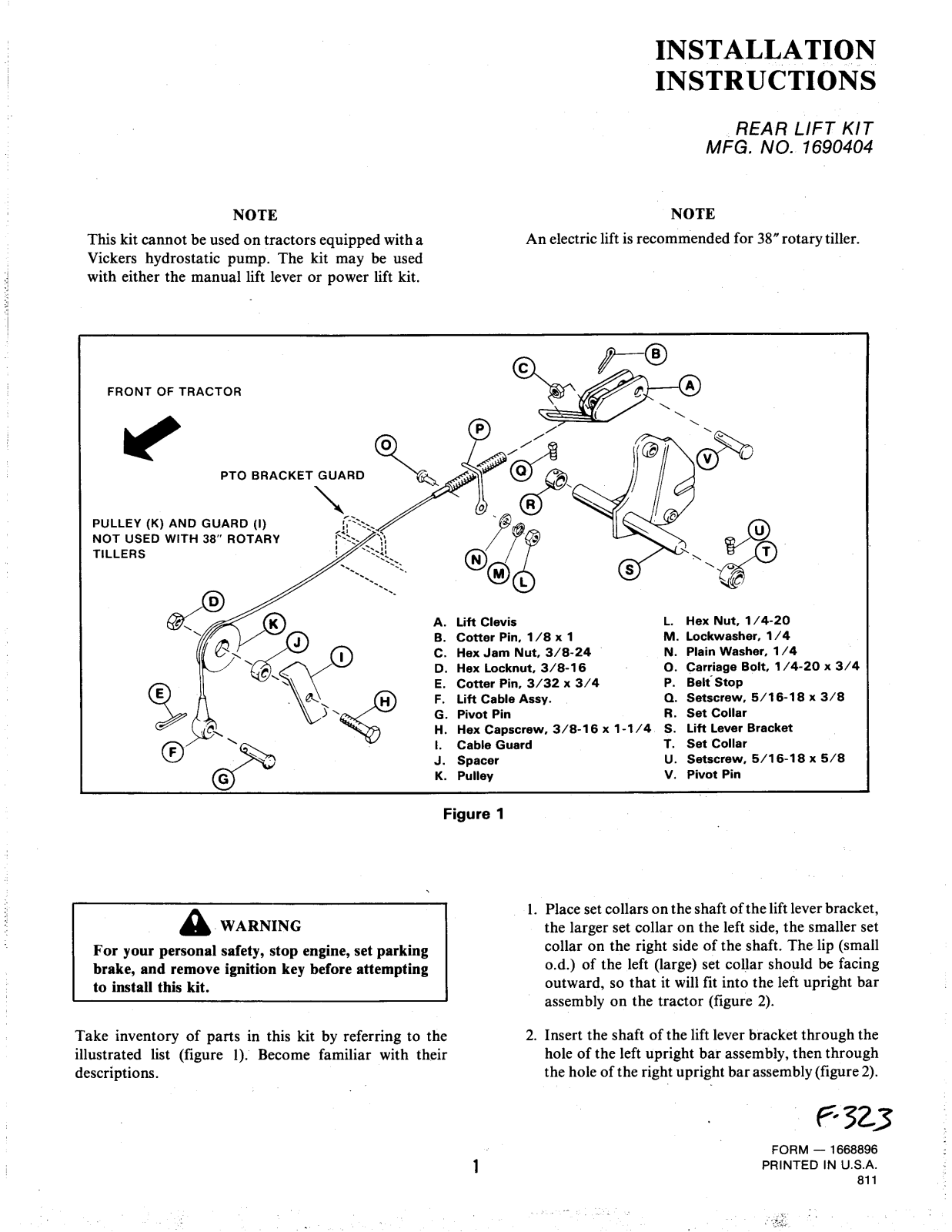 Snapper 1690404 User Manual