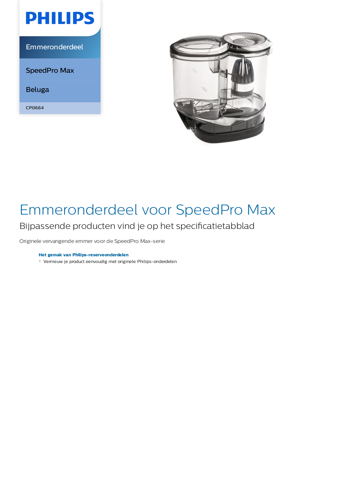Philips CP0664/01 Leaflet - ManualMachine.com
