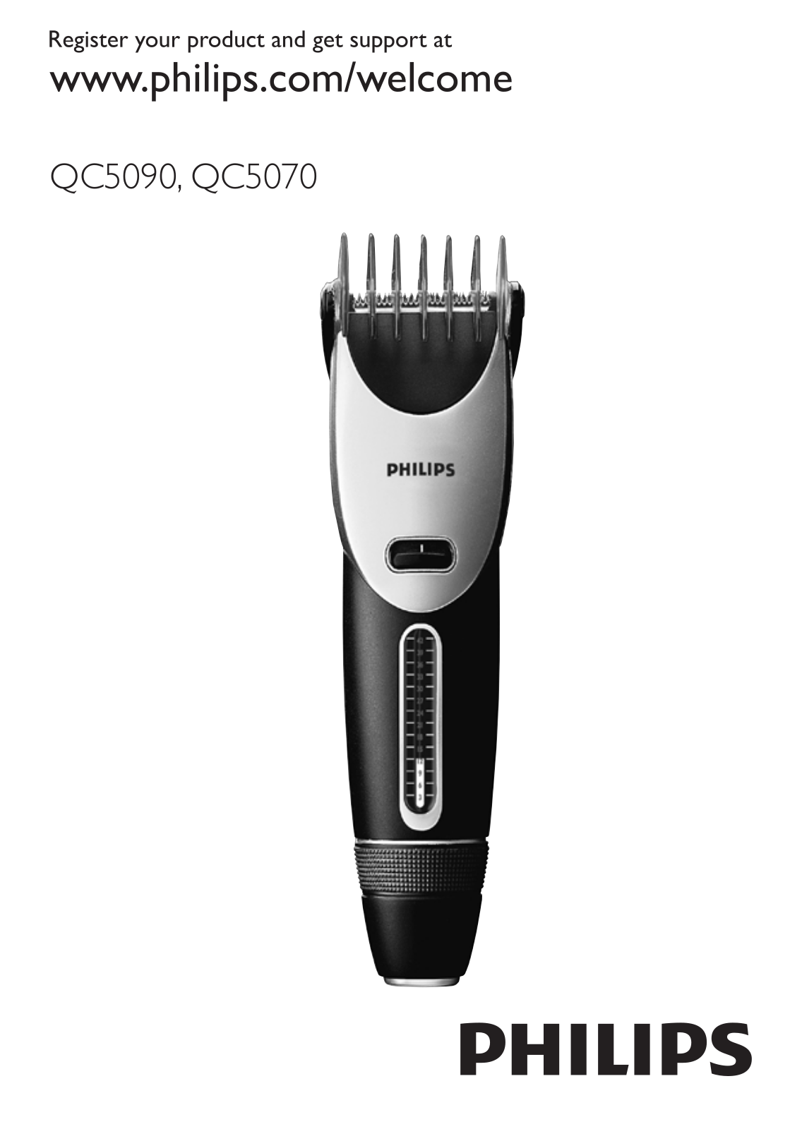 Philips QC5090, QC5070 User Manual