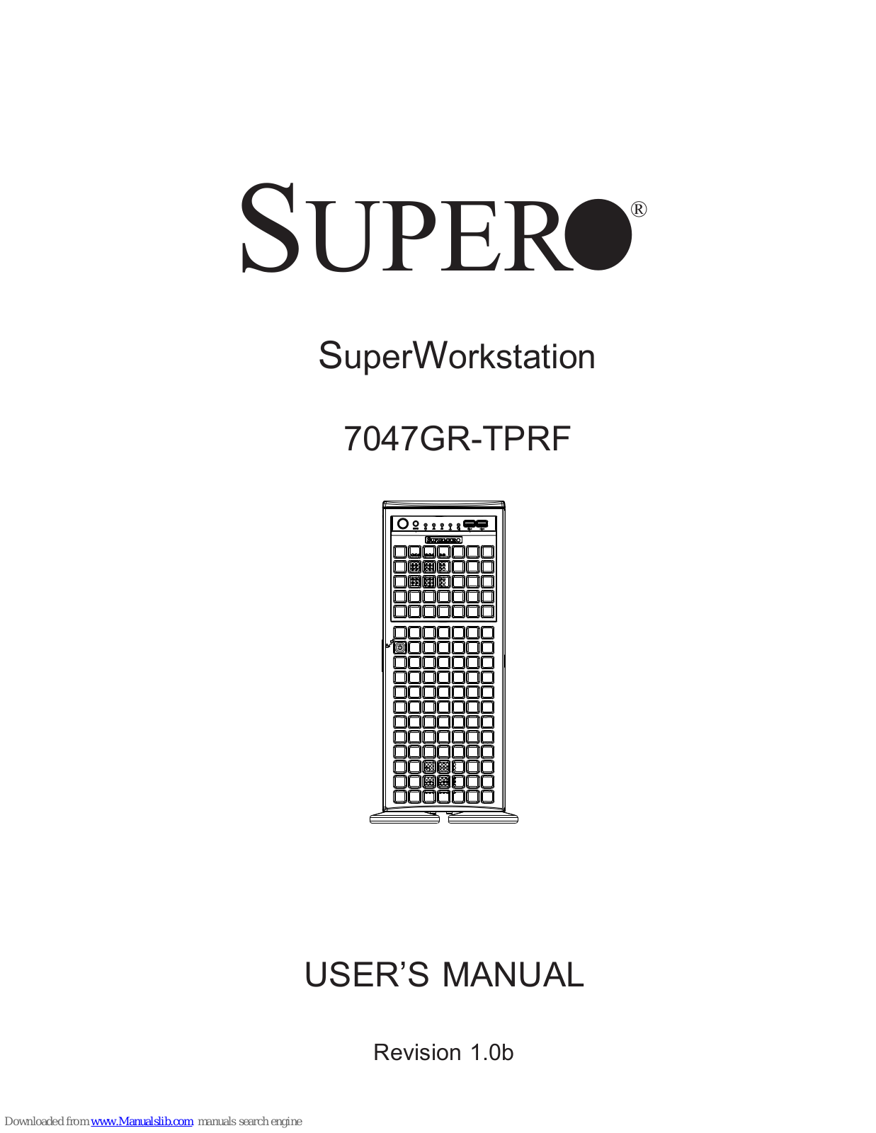 Supero 7047GR-TPRF User Manual