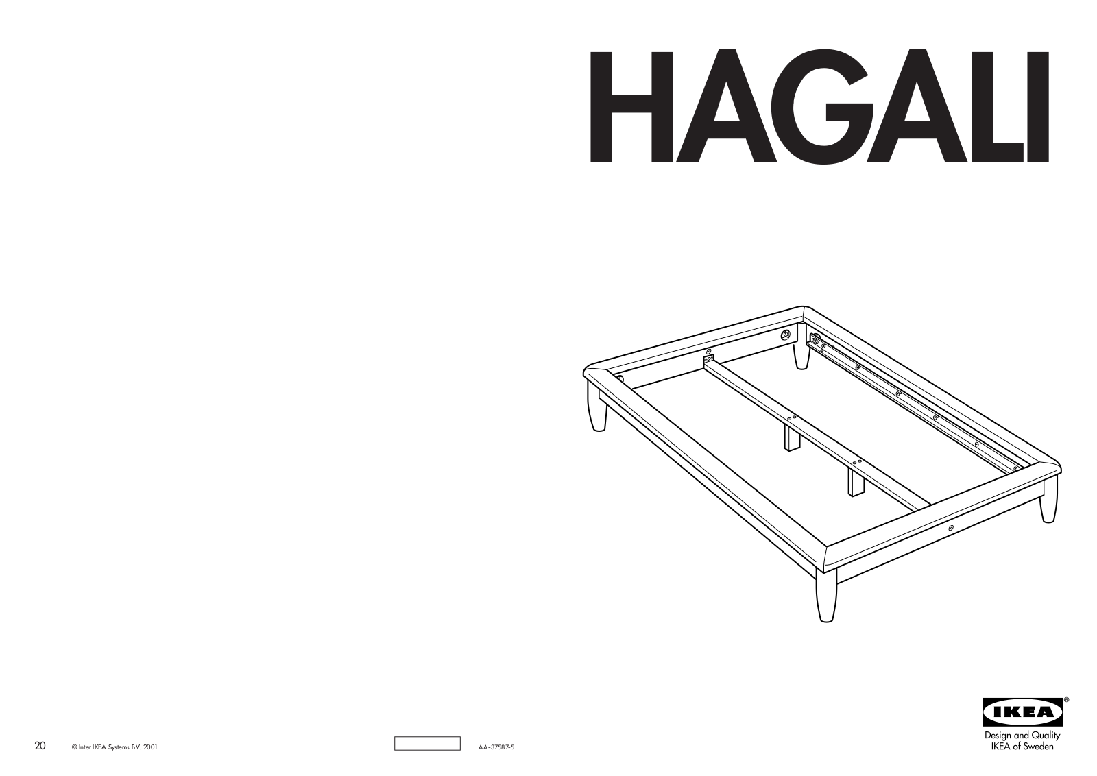 IKEA HAGALI User Manual