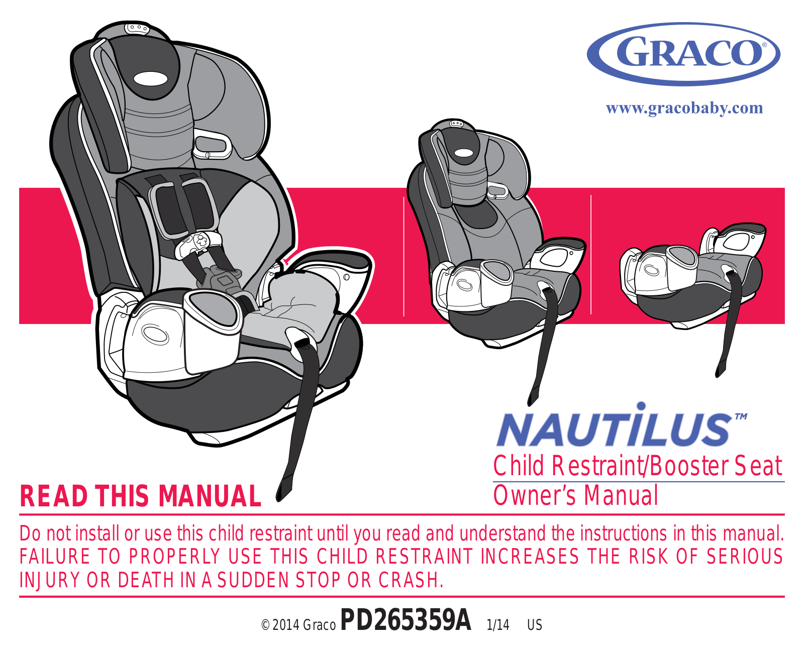 Graco PD265359A User Manual