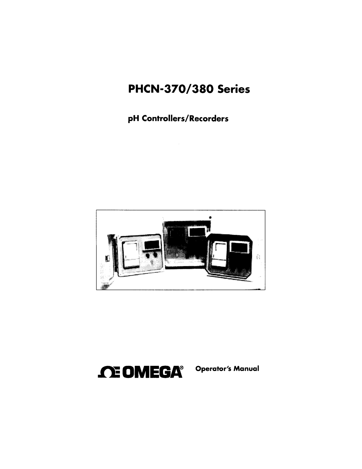 Omega Products PHCN-370 Installation  Manual