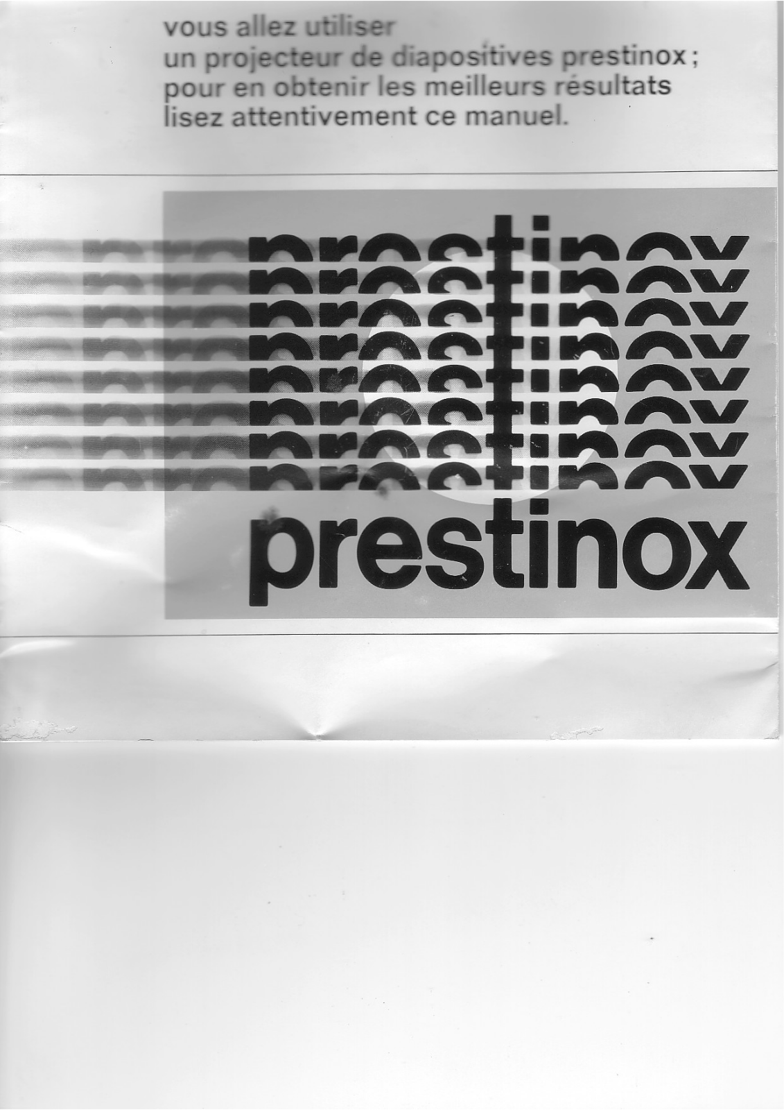 PRESTINOX 724 A, 724 AF, 724 AFT, 784 GL User Manual