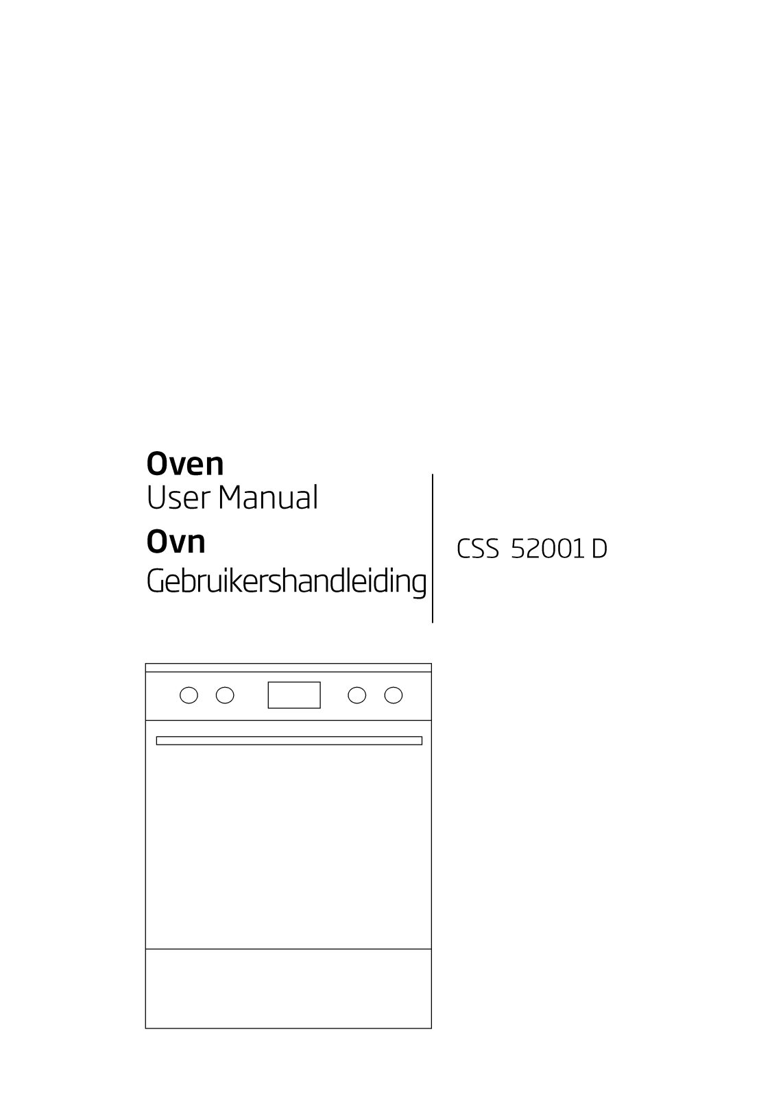 Beko CSS52001D User manual