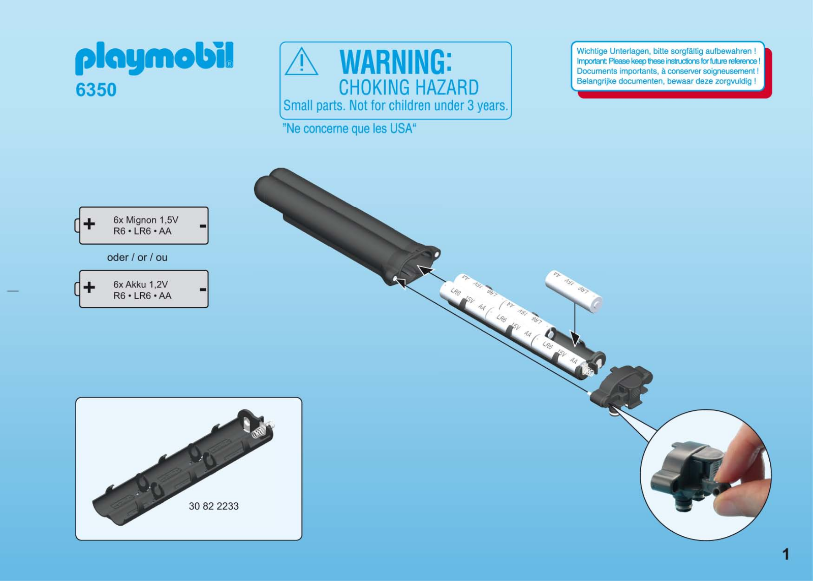 Playmobil 6350 Instructions