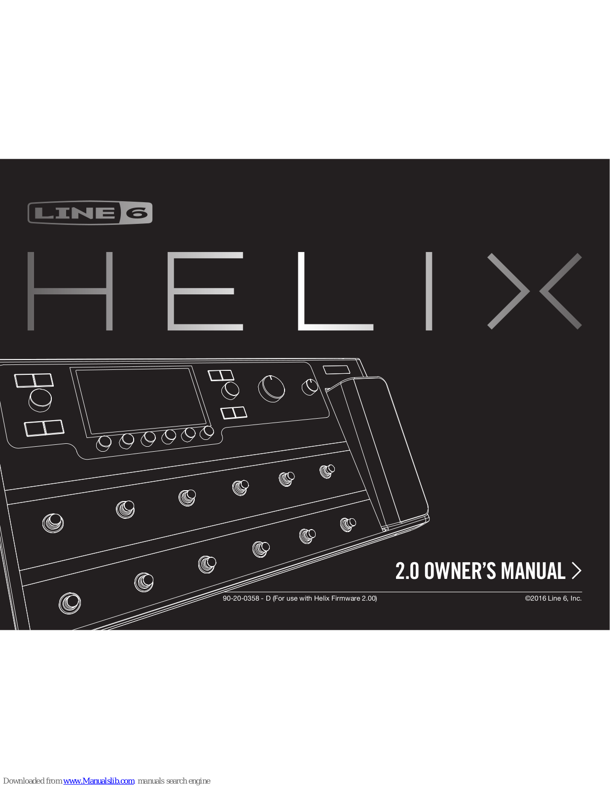 Line 6 Helix 2.0, Helix Rack Owner's Manual - ManualMachine.com
