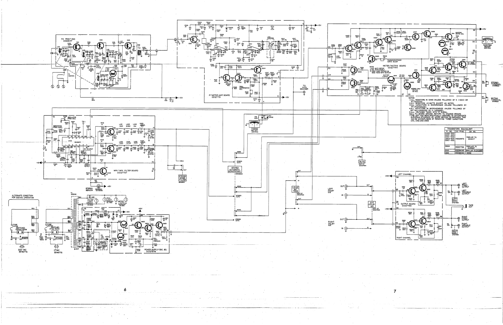 Harman Kardon Citation-15 Schematic