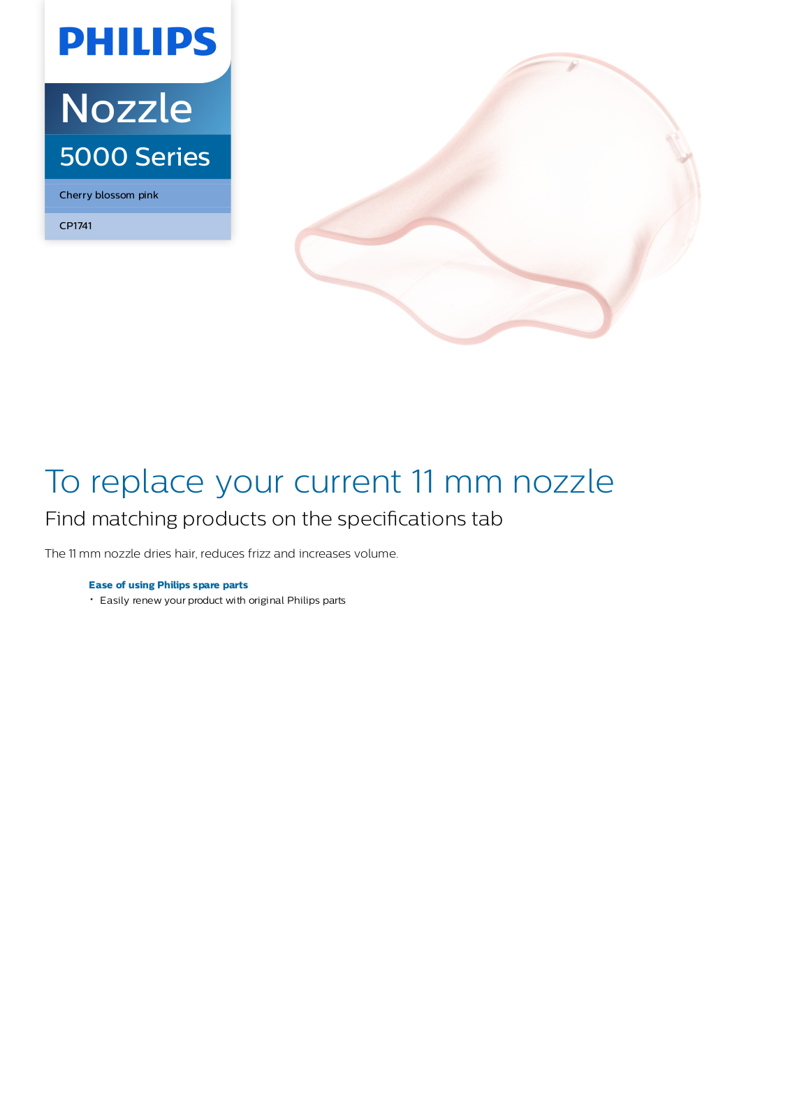 Philips CP1741/01 leaflet - ManualMachine.com