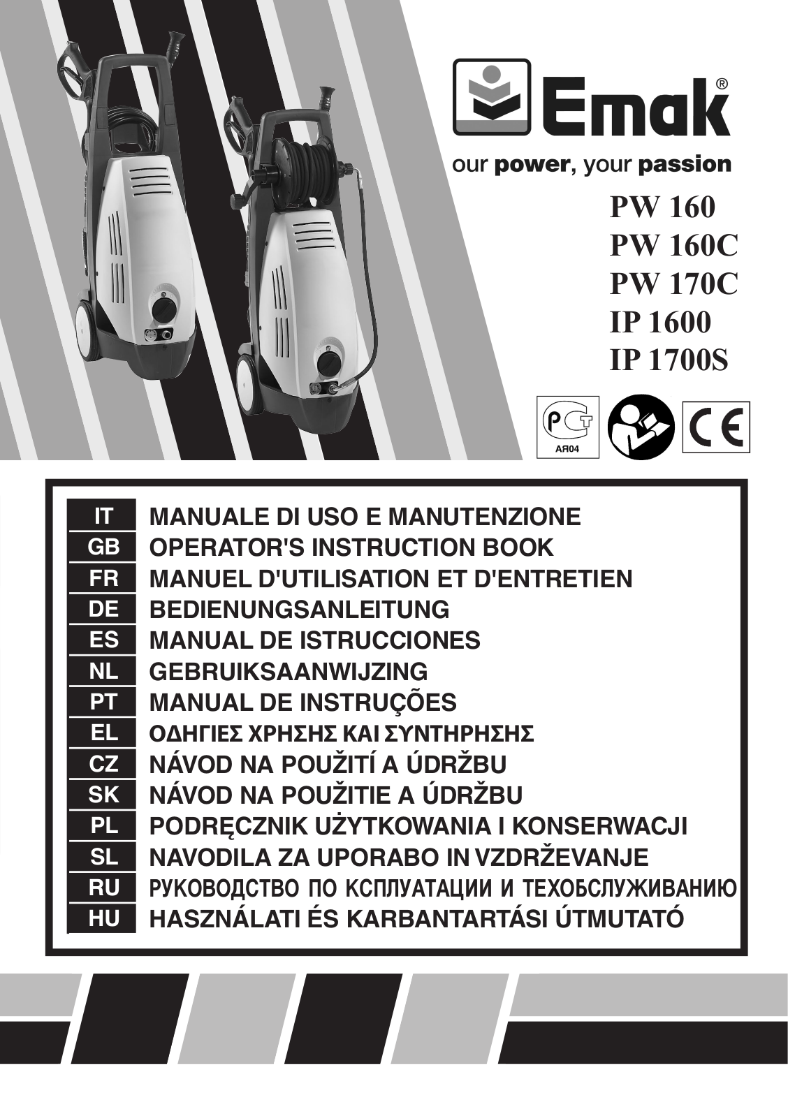 EMAK PW 160C User Manual