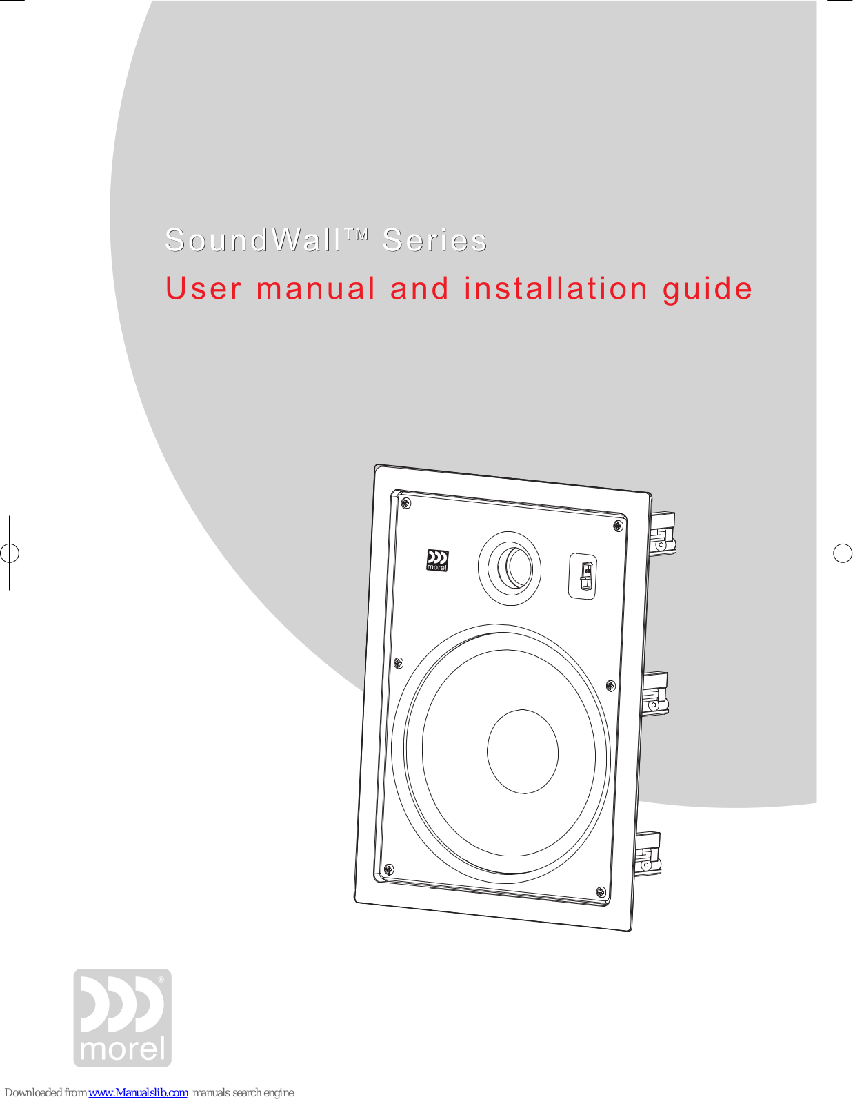 Morel SoundWall IN-5H, SoundWall IN-6H, IN-5M, IN-6M, SoundWall IN-8H Installation Manual