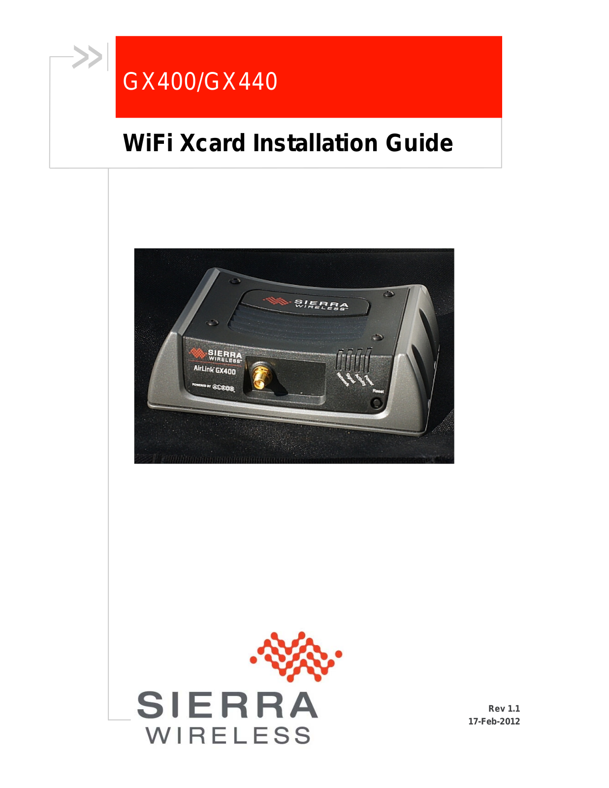 Sierra Wireless EC4501 User Manual