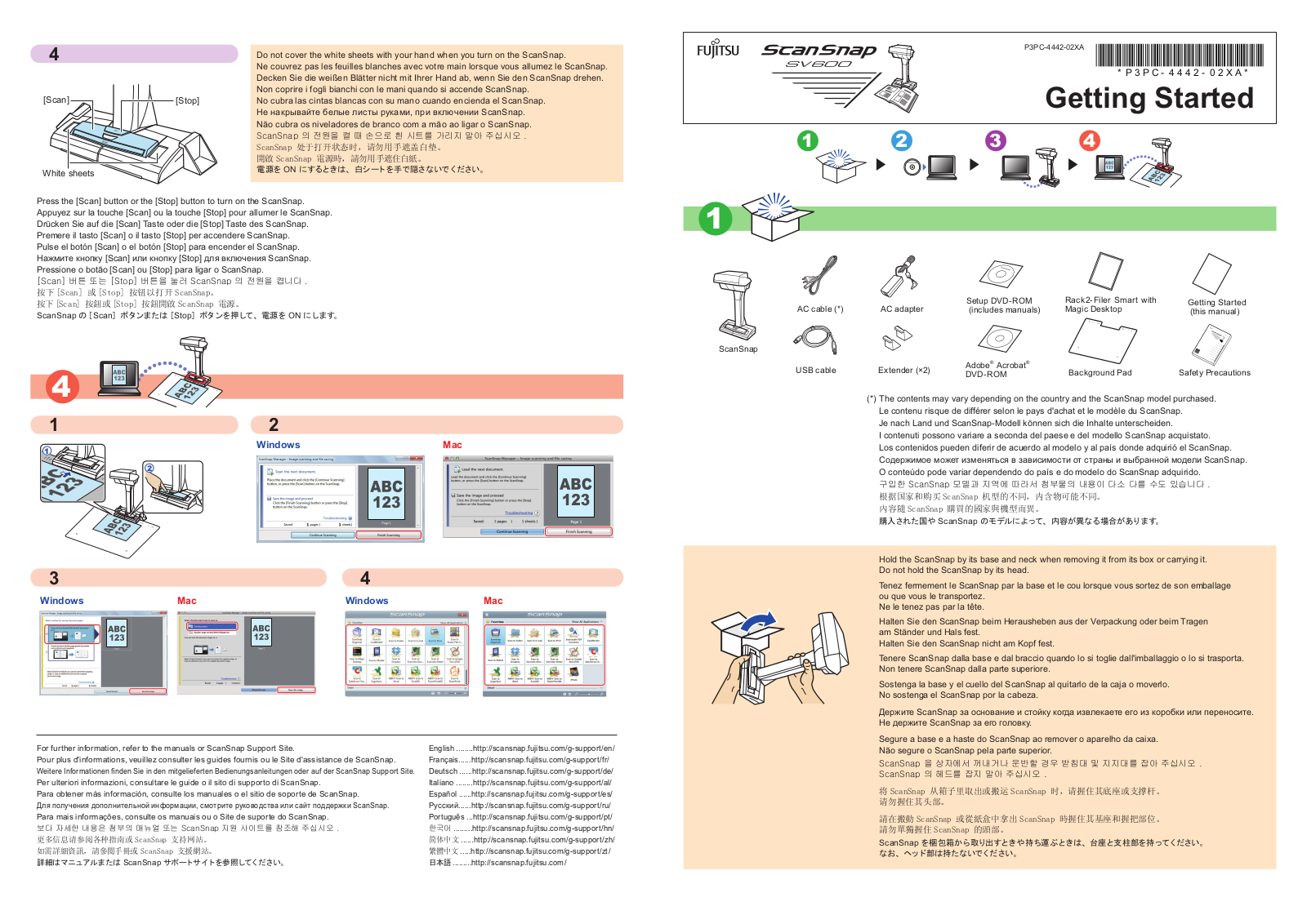 Fujitsu SV600 Owner's Manual