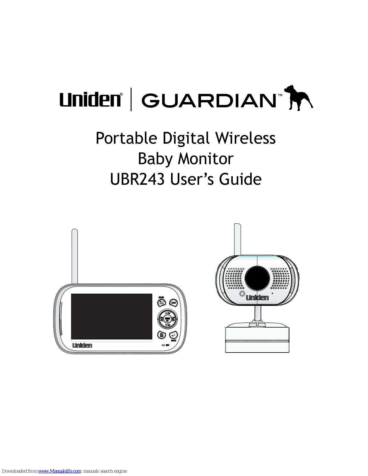 Uniden Guardian UBR243 User Manual