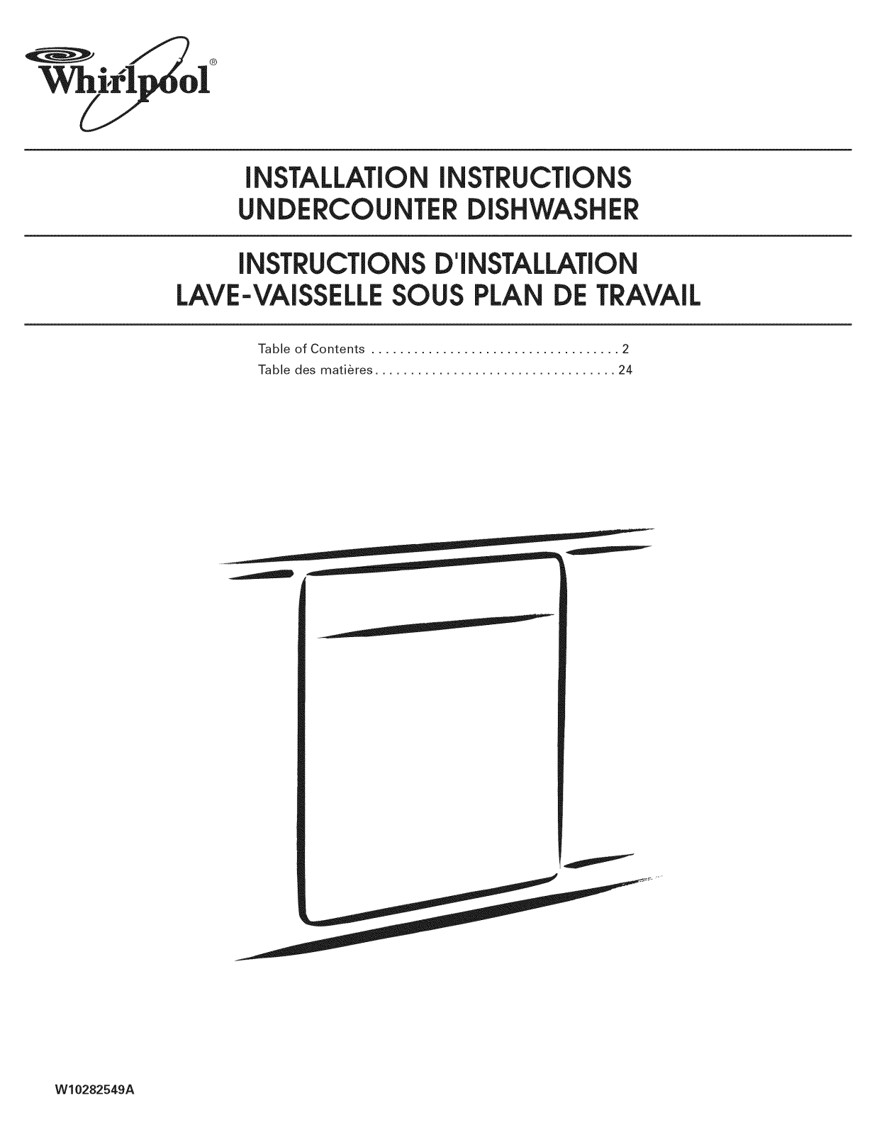 Whirlpool WDF750SAYW0, WDF750SAYM0, WDF750SAYB0, GU3600XTVY3, GU3600XTVY4 Installation Guide - ManualMachine.com