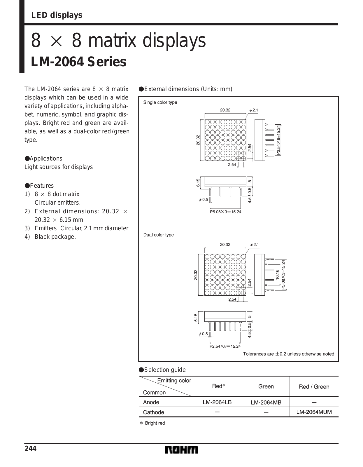 Rainbow Electronics LM-2064 User Manual