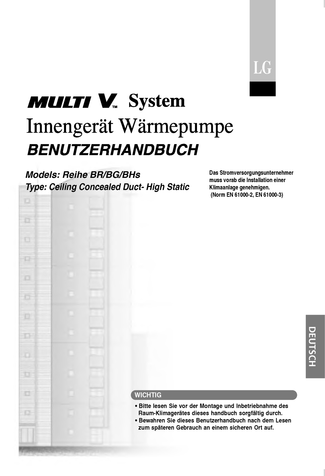 Lg ARNU28GBGA0 User Manual