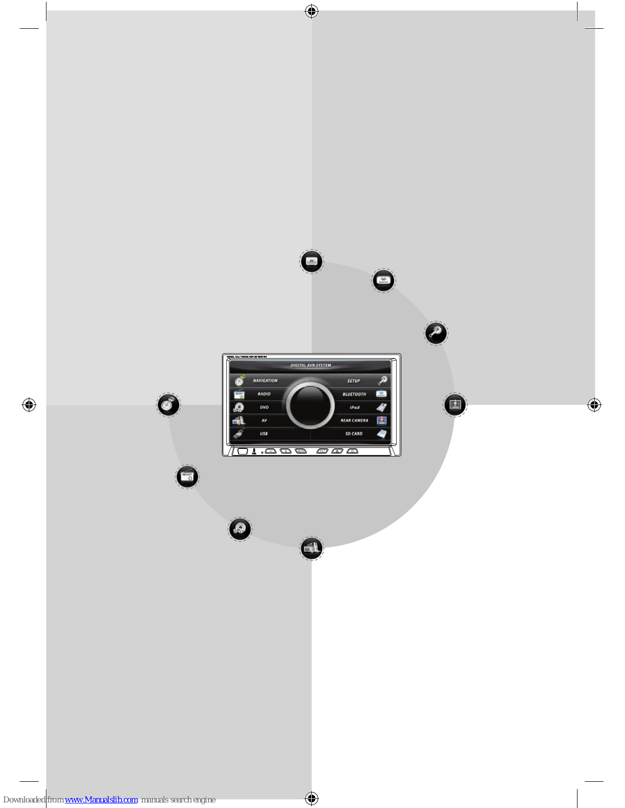 Vision Tech AVN700A Instruction Manual