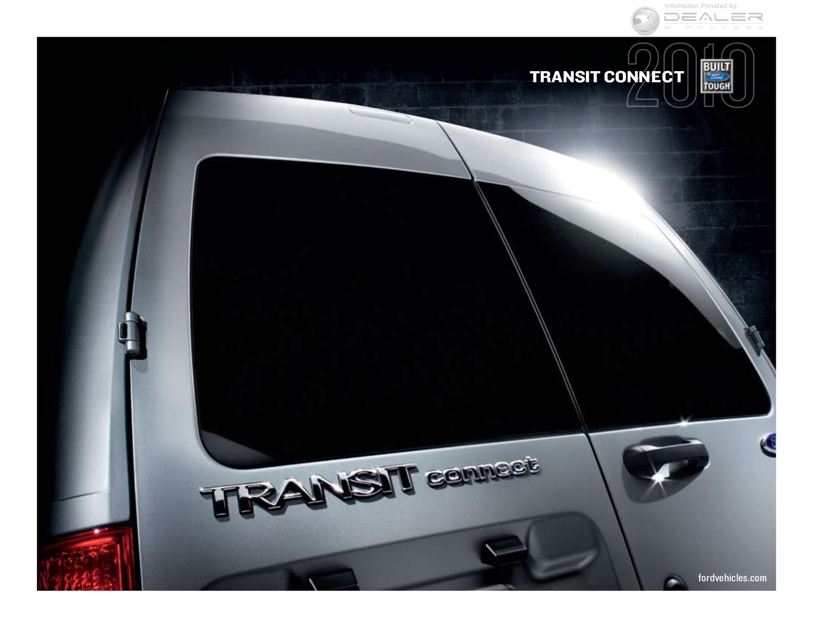 Ford Transitconnect 2010 Owner's Manual