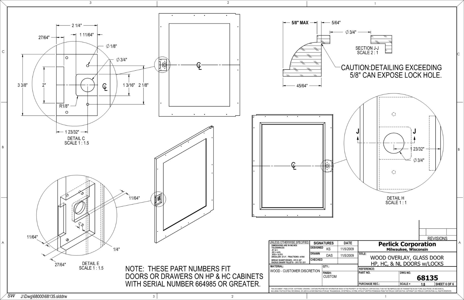 Perlick HP48FRS64R Template