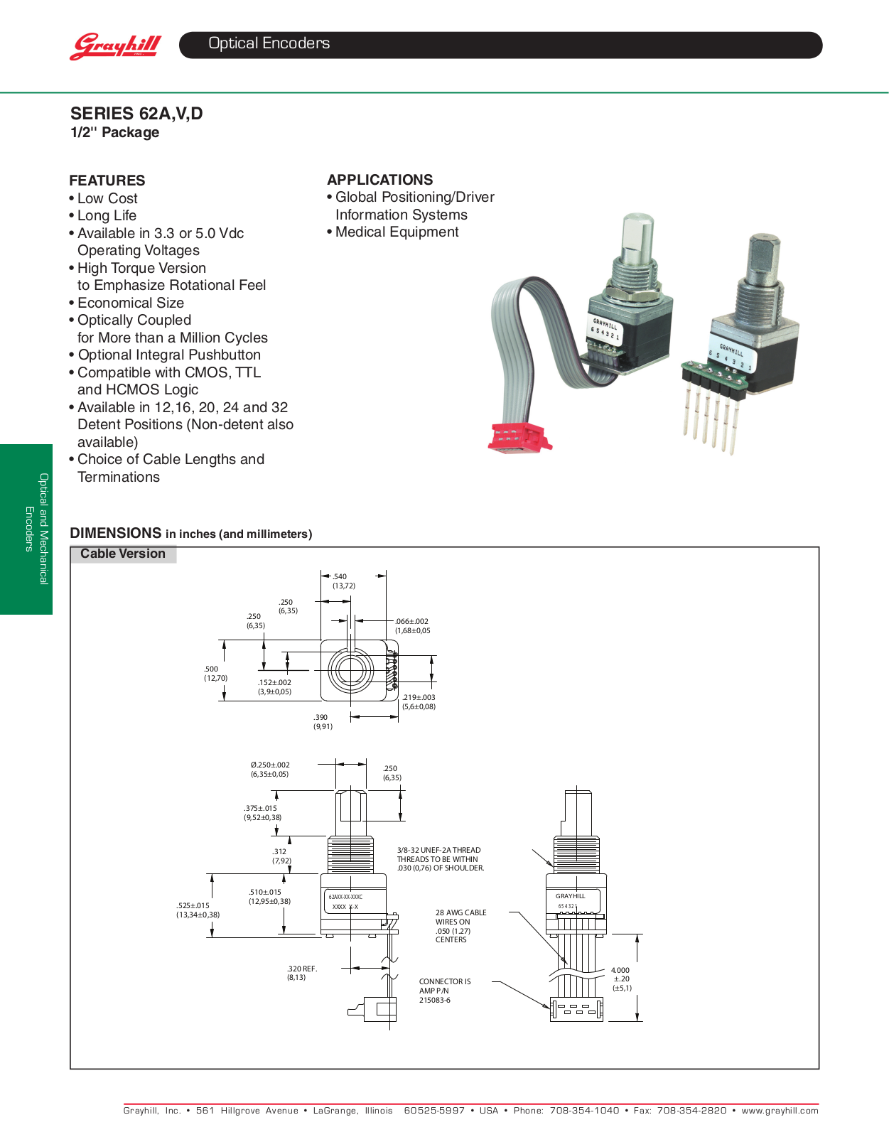 Grayhill 62V User Manual