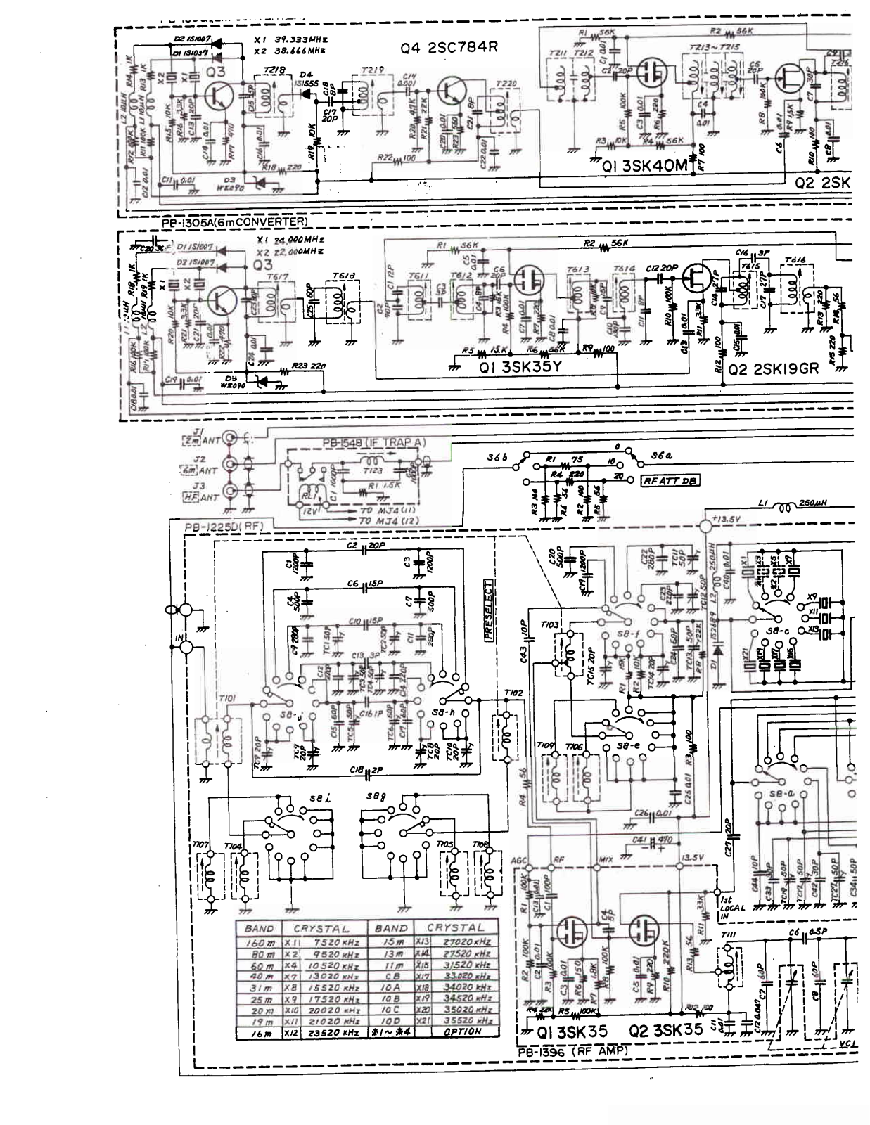 Yaesu fr 101 schematic