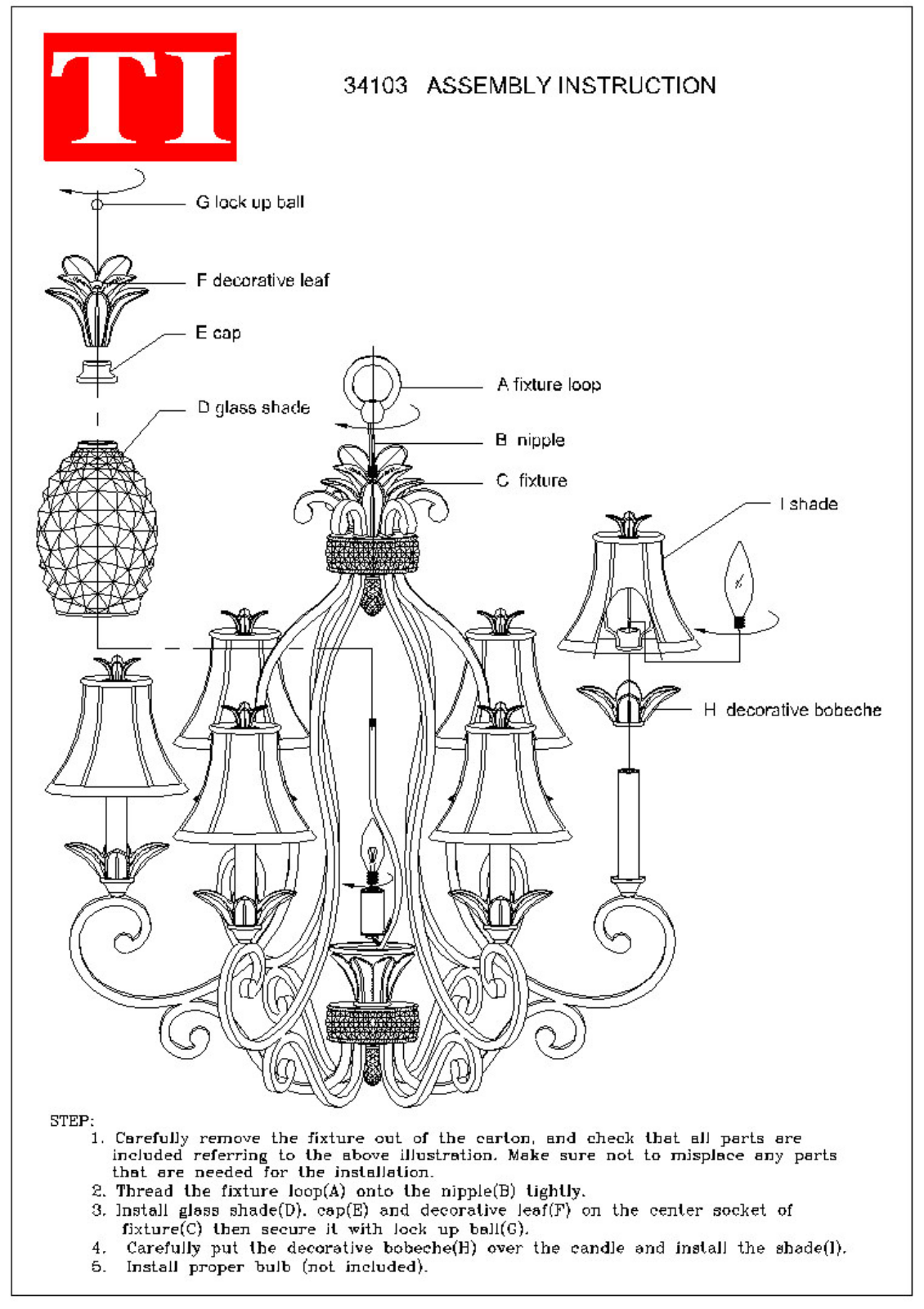 Triarch 34103 User Manual