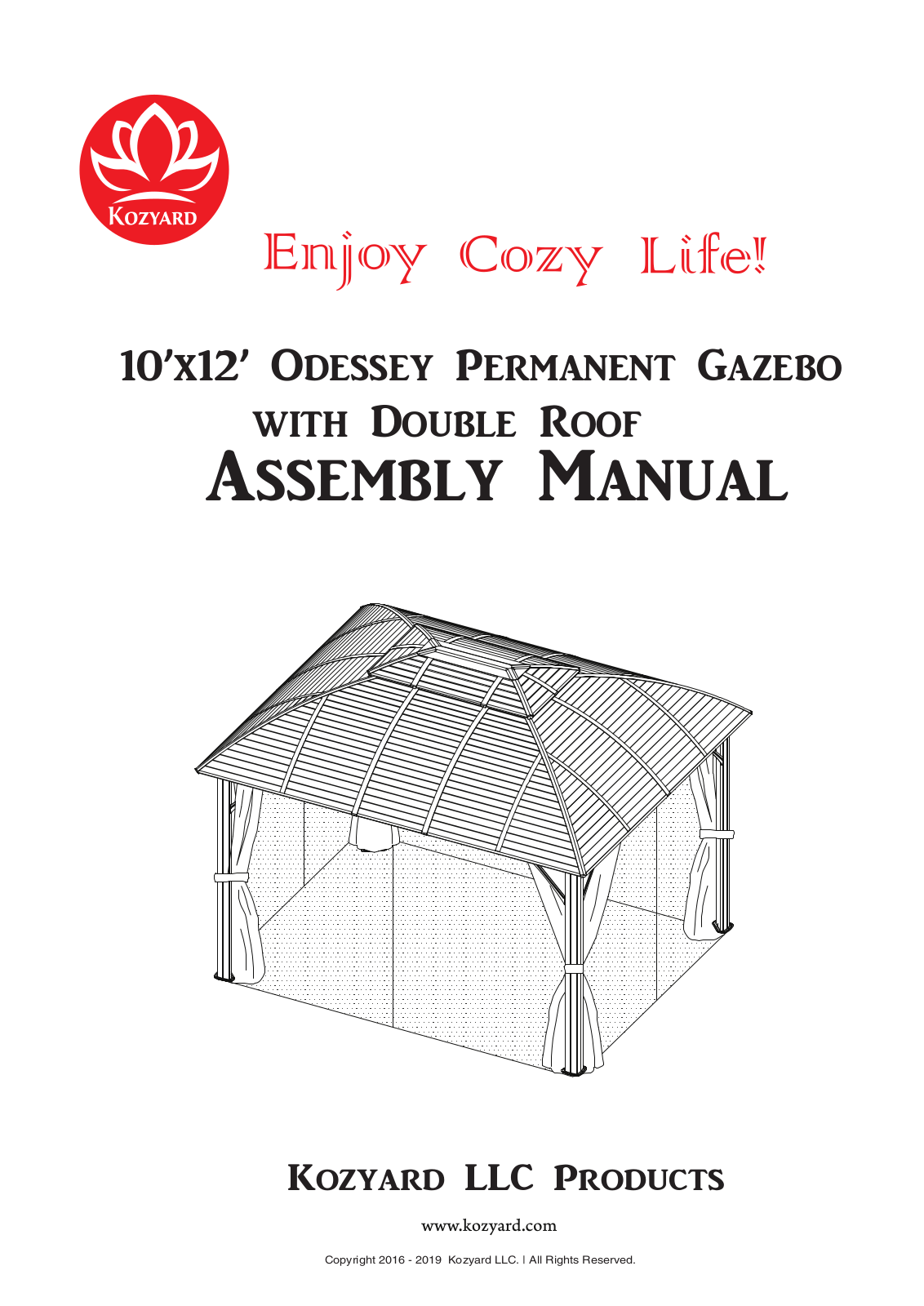 Kozyard Odessey Assembly Manual