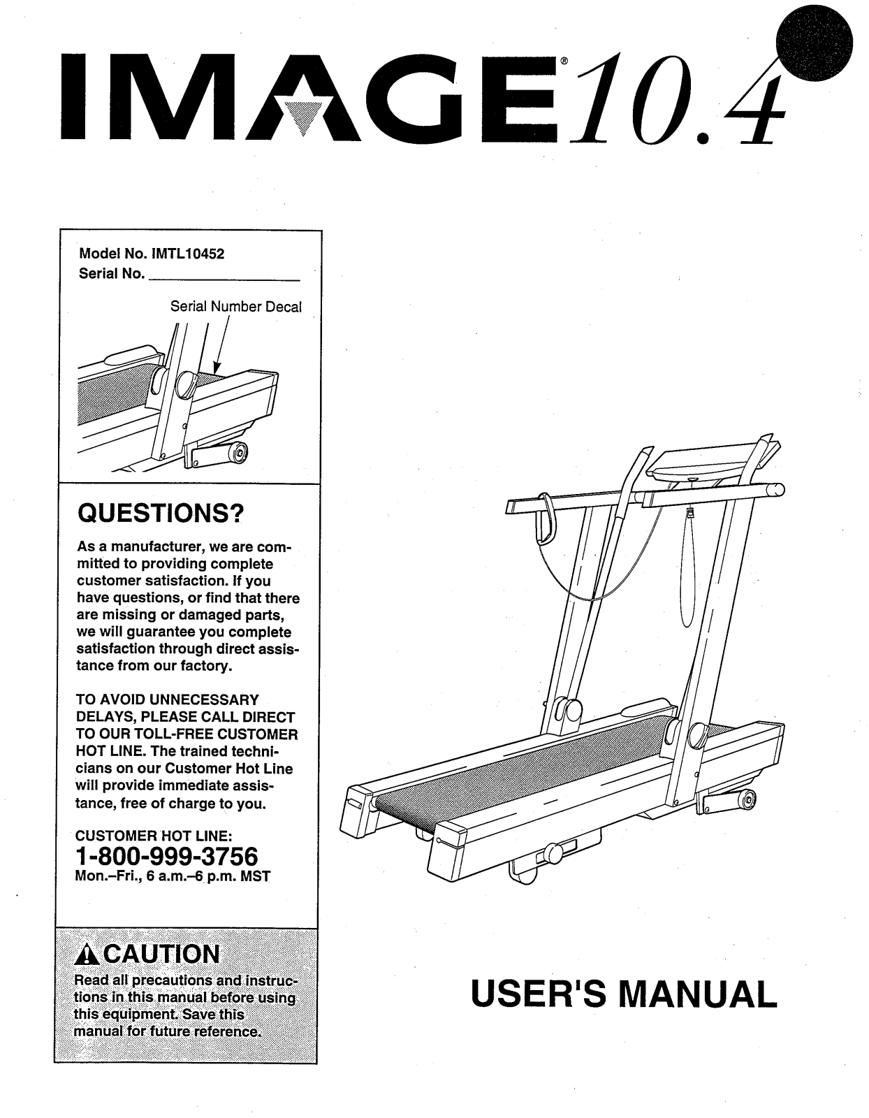 Image IMTL10452 Owner's Manual