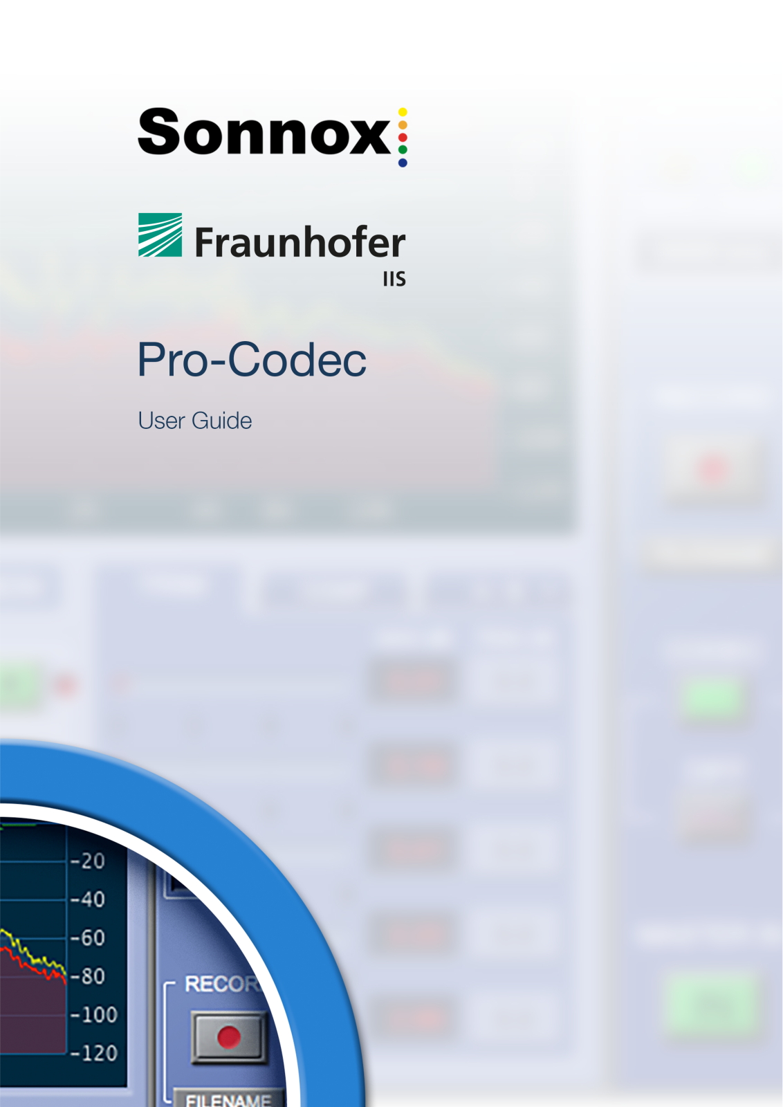 Sonnox Fraunhofer Pro-Codec User Manual