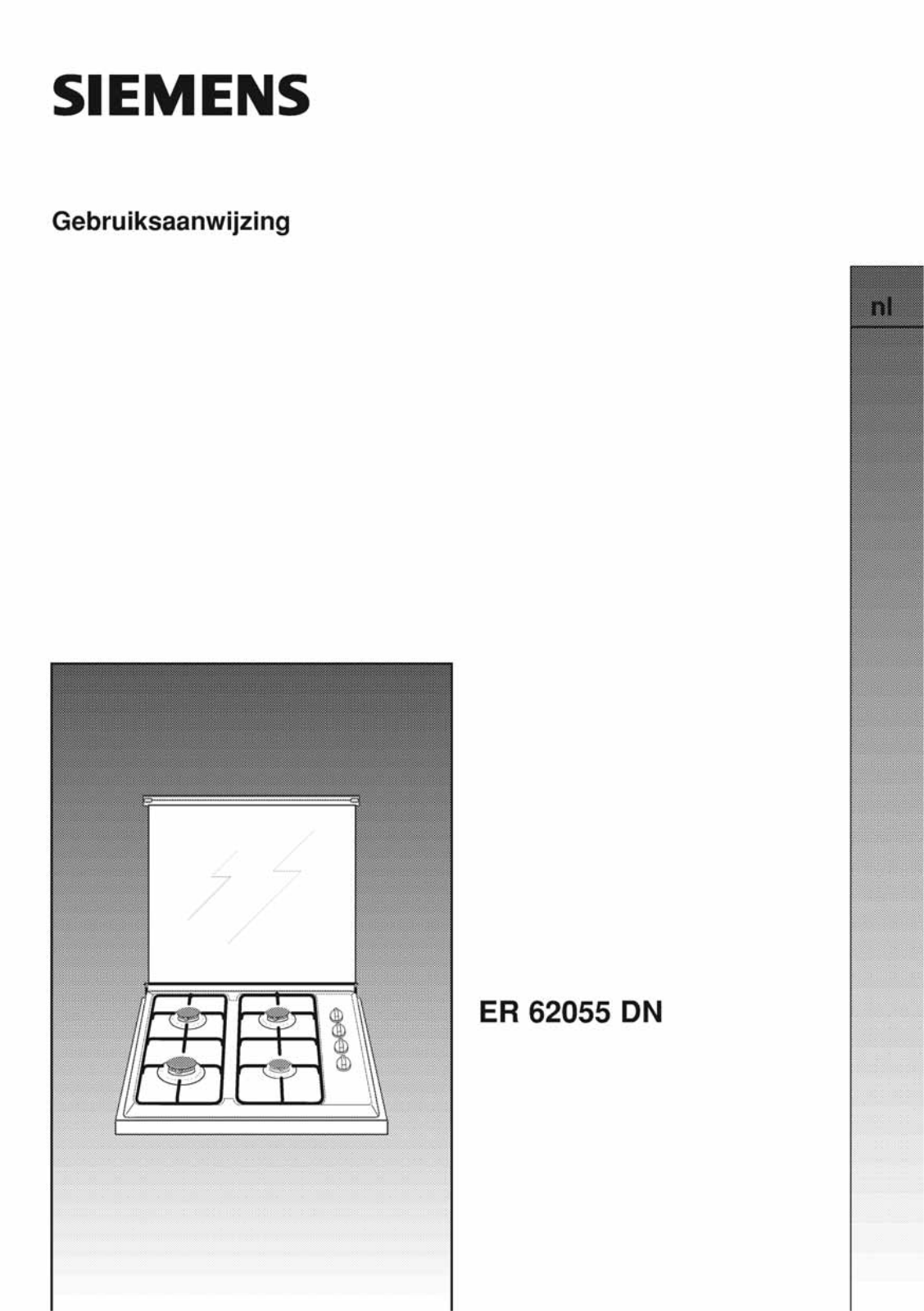 Siemens ER62055DN User Manual