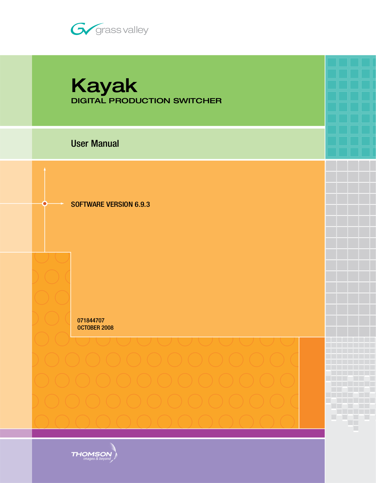 Grass Valley Kayak HD User Manual