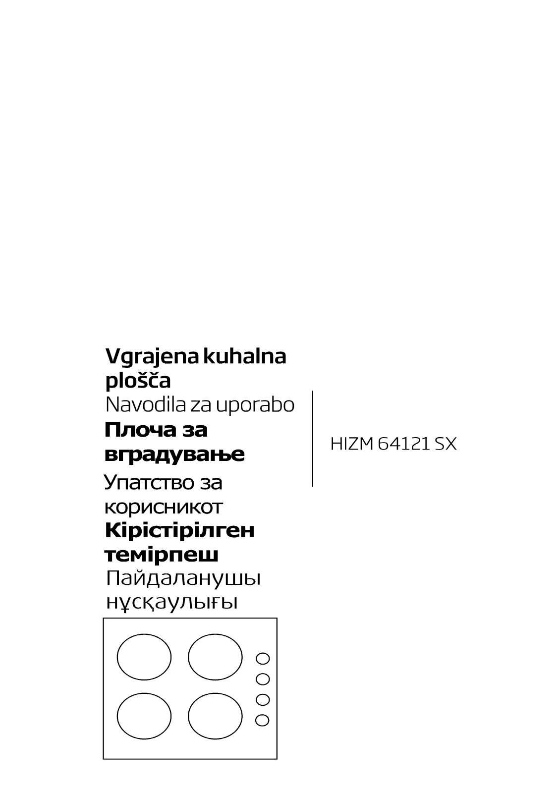 Beko HIZM 64121 SX User manual