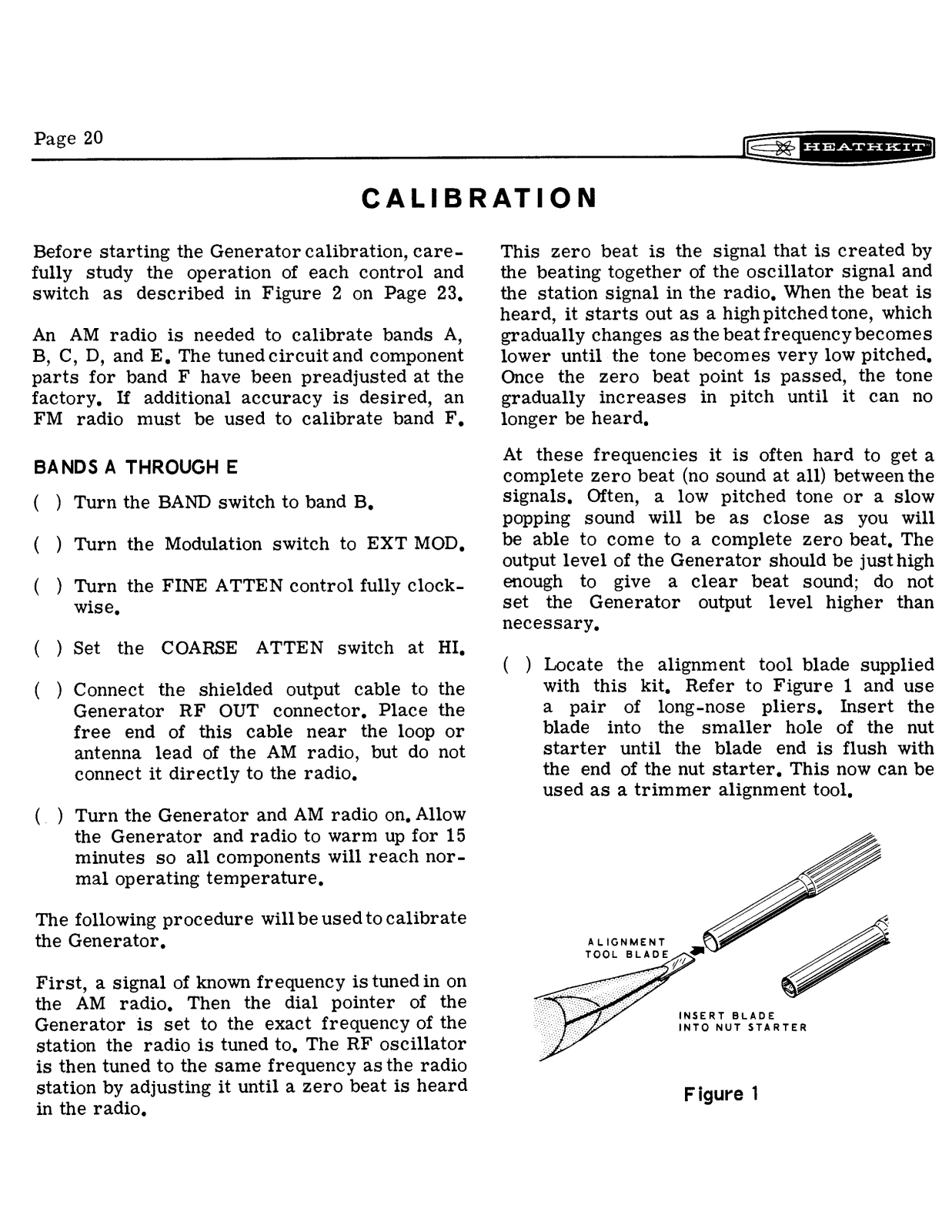 HEATHKIT IG-102 RF User Manual