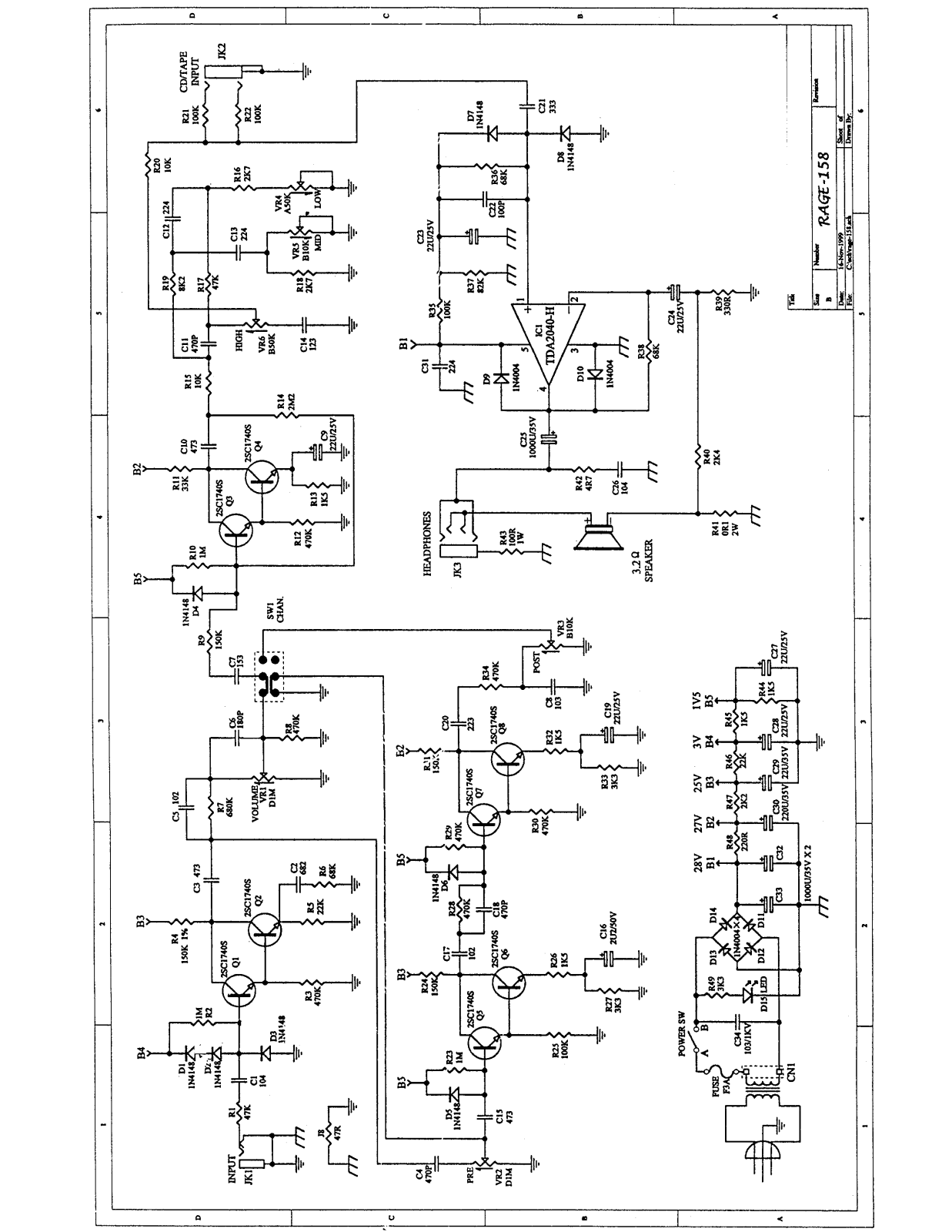 SONY 712SI TPVWH Service Manual