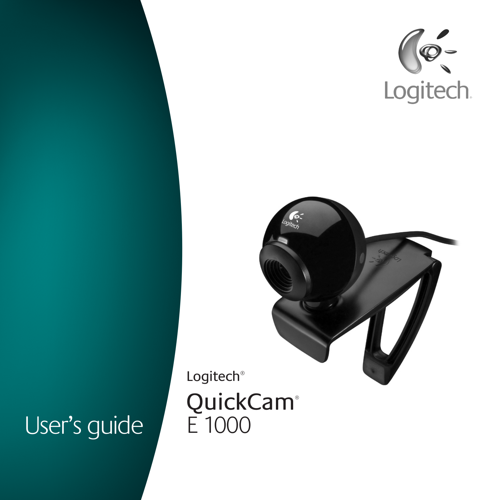 Logitech E 100, QuickCam E 1000 User Manual