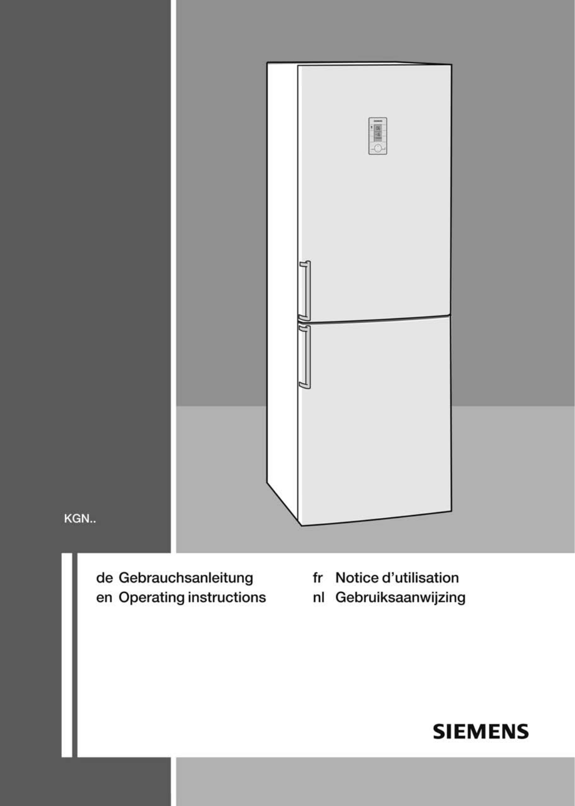 SIEMENS KG36NS90 User Manual