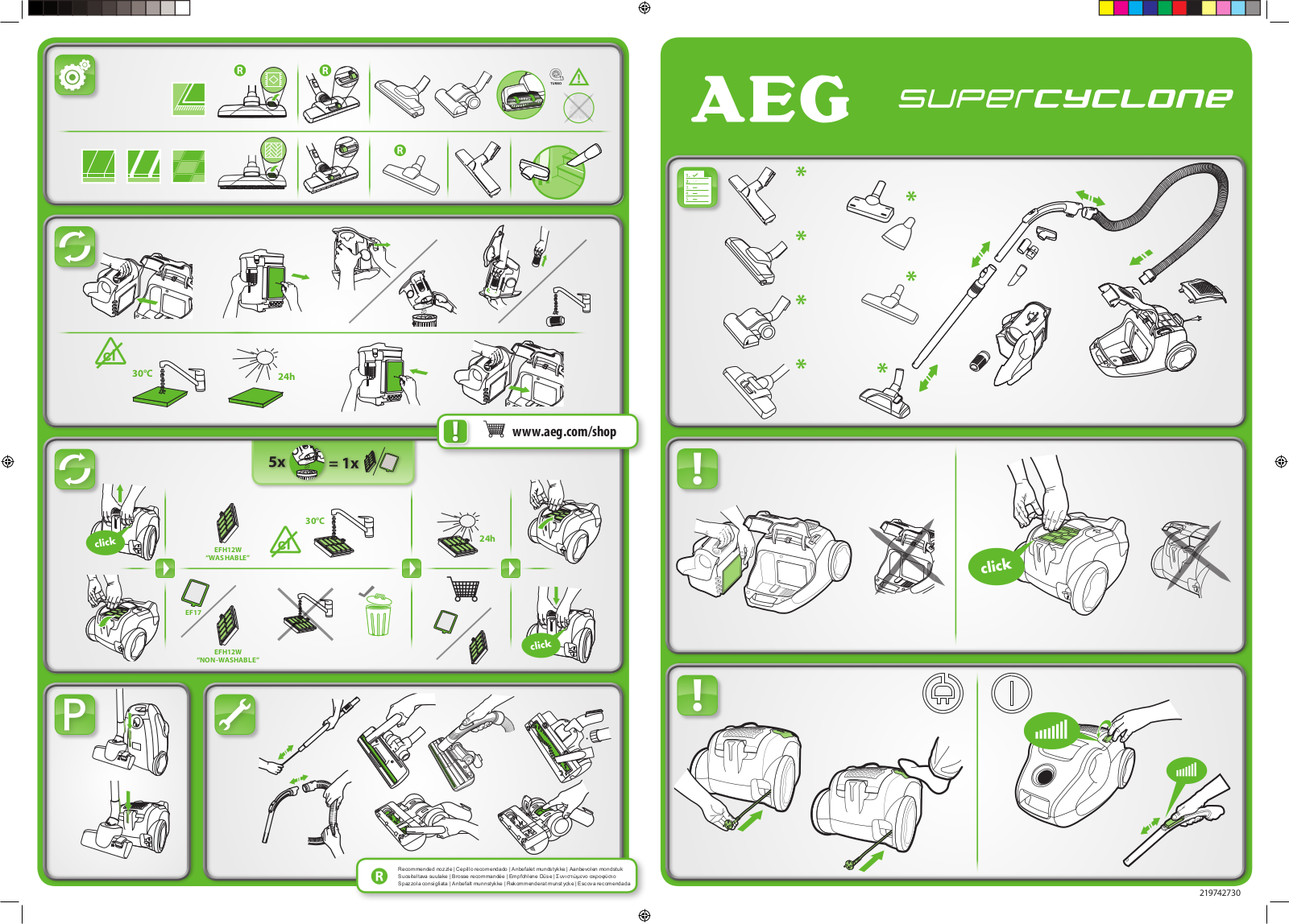 AEG SCANIMAL, SCORIGIN User Manual