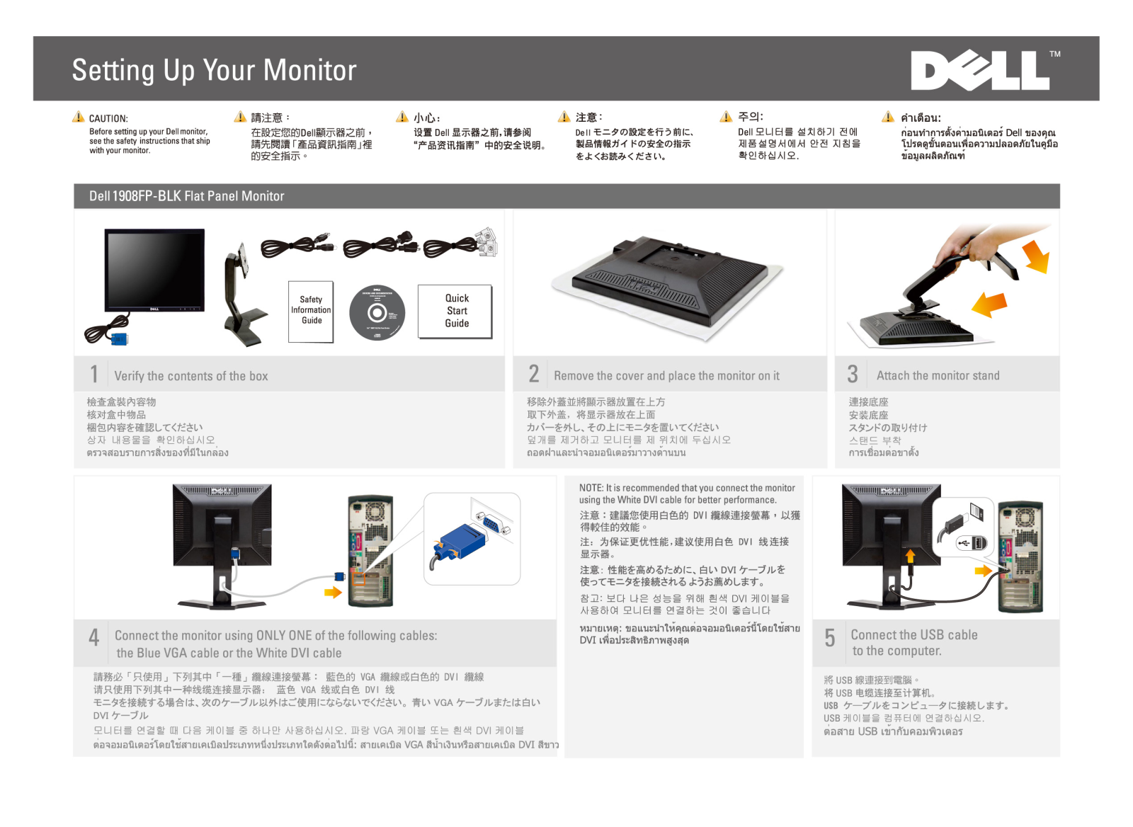 Dell 1908FP User Manual