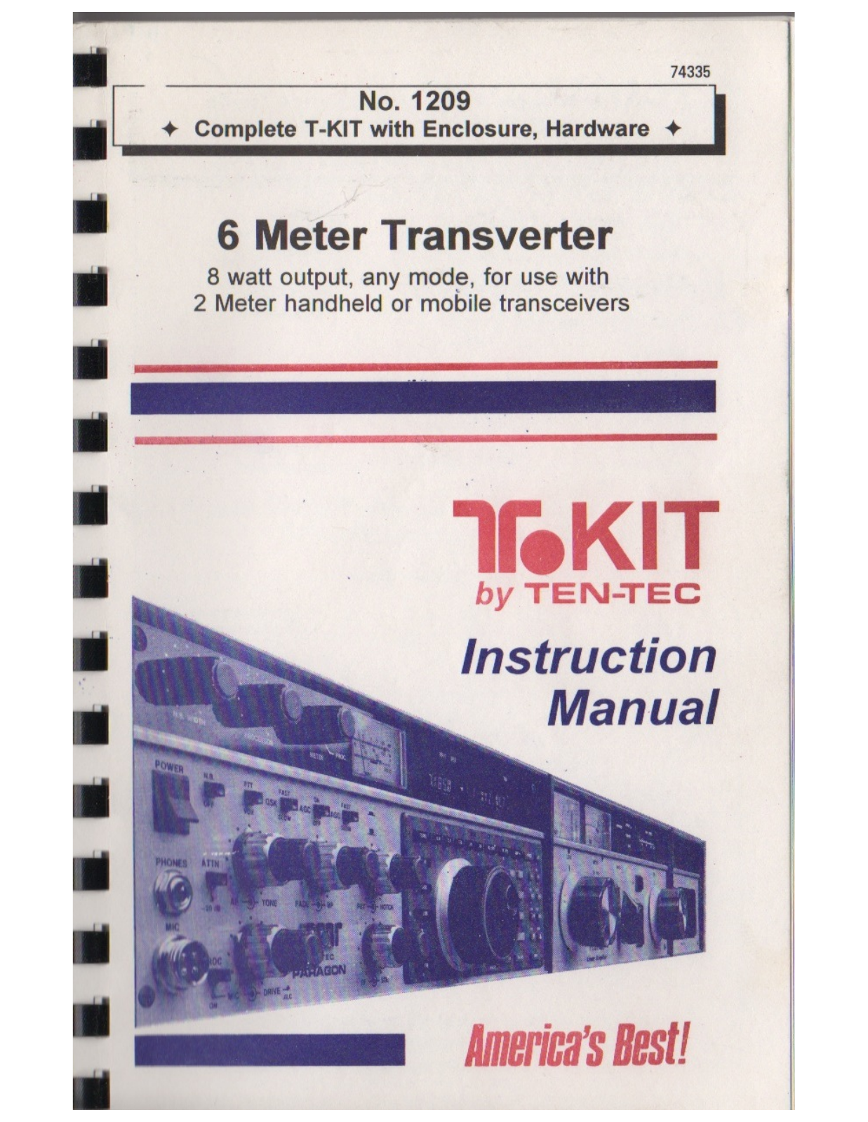 Ten-Tec 1209 User guide - ManualMachine.com