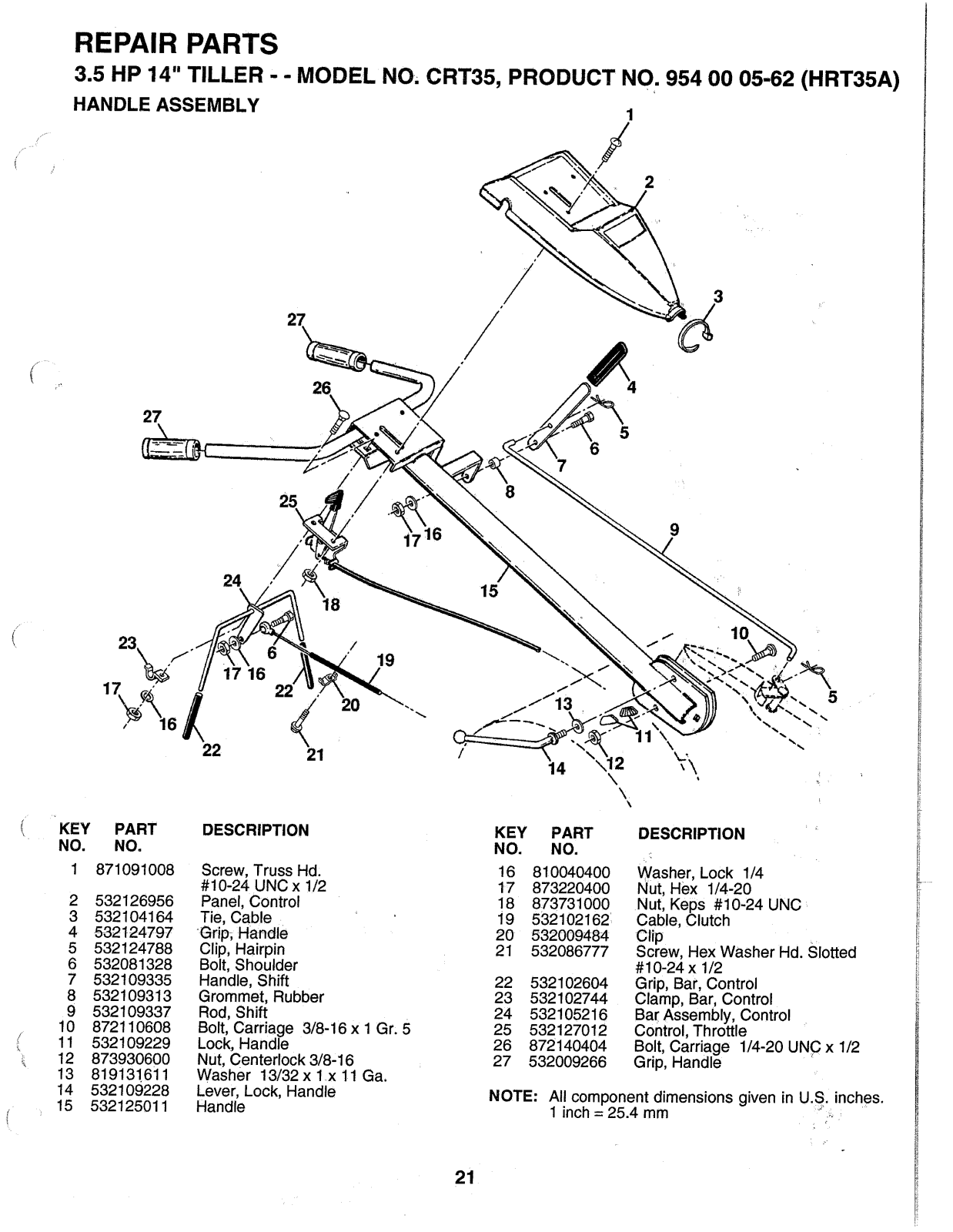 AYP CRT35 User Manual