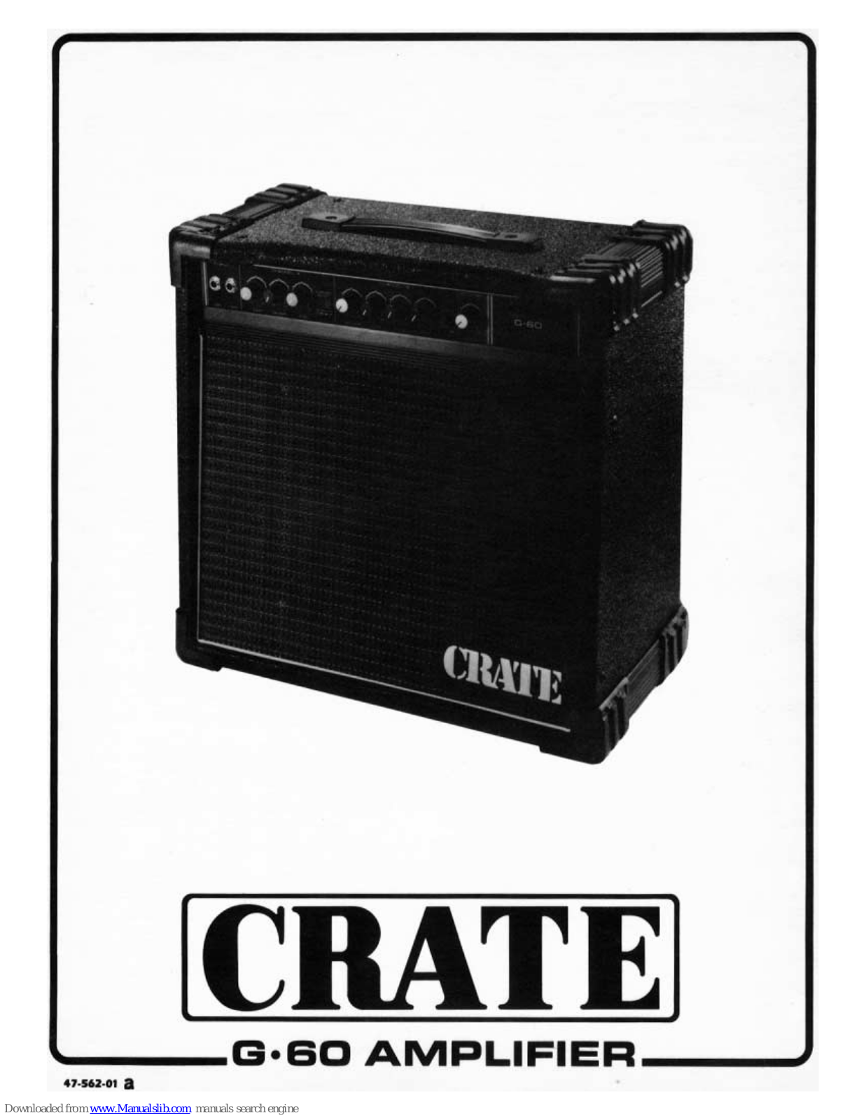 Crate G.60 User Manual