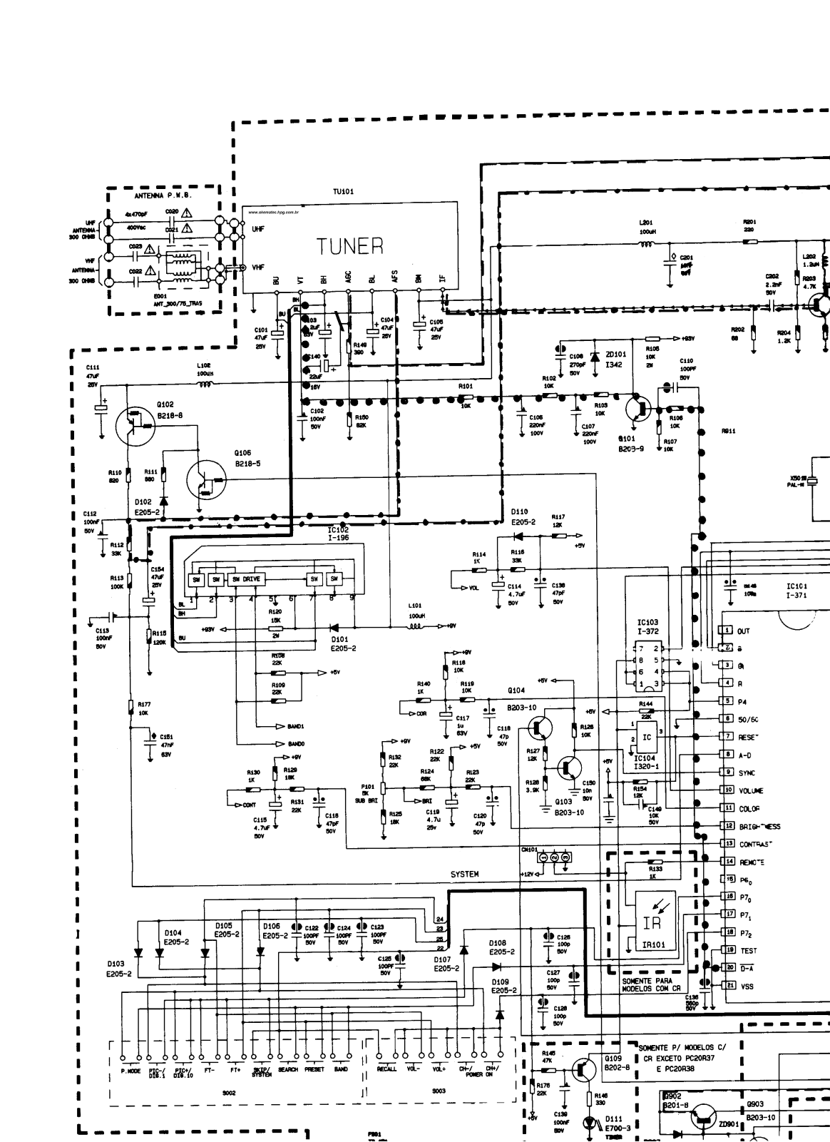 Philco CPH-04 Schematic