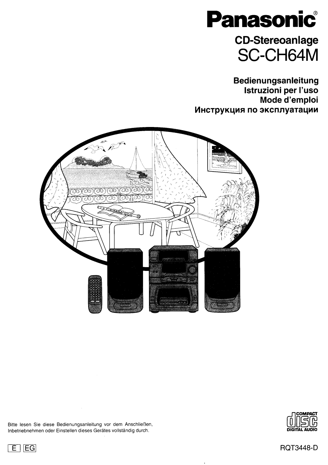 PANASONIC SC-CH64M User Manual