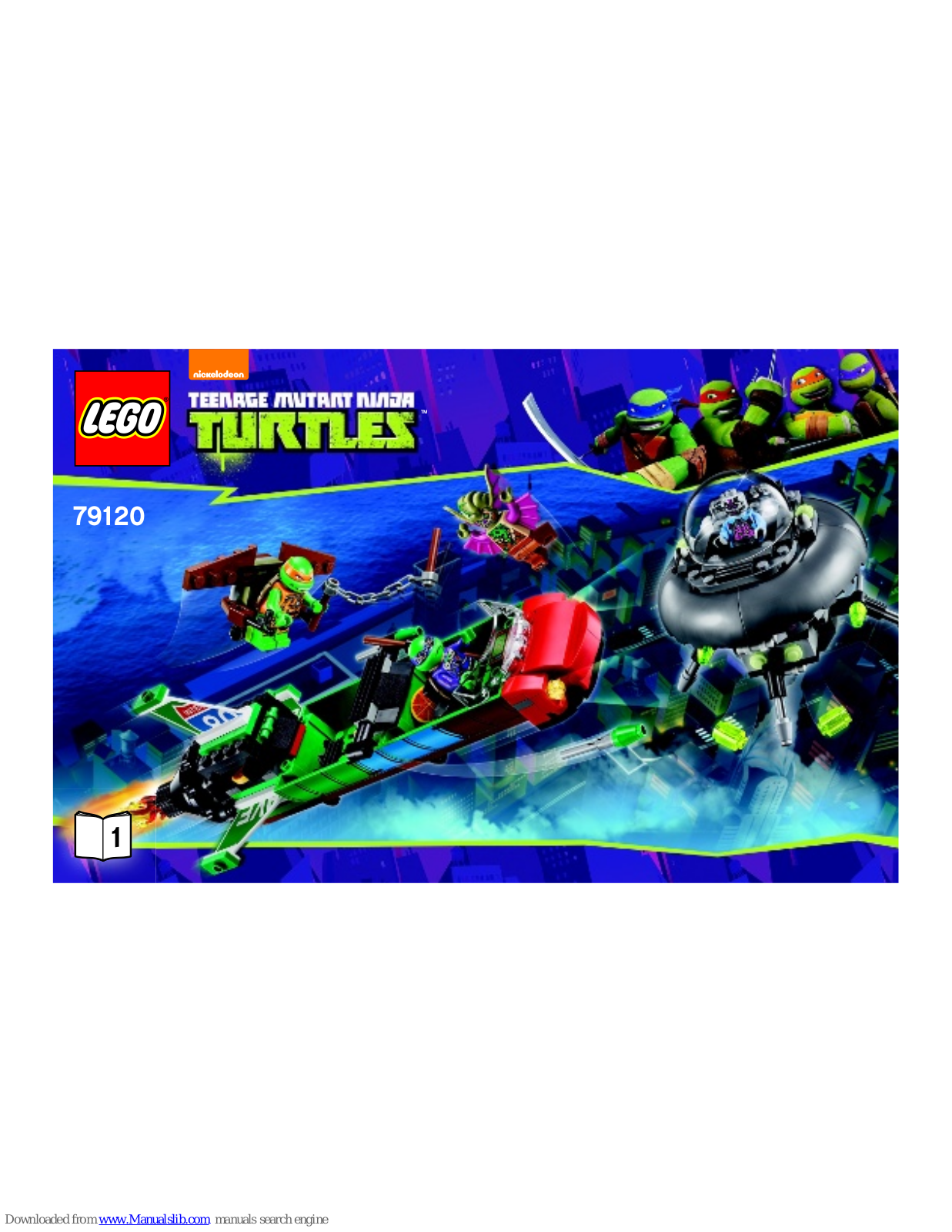 LEGO Teenage Mutant Ninja Turtles 79120, Ninja Turtles 79115 Instructions For Use Manual