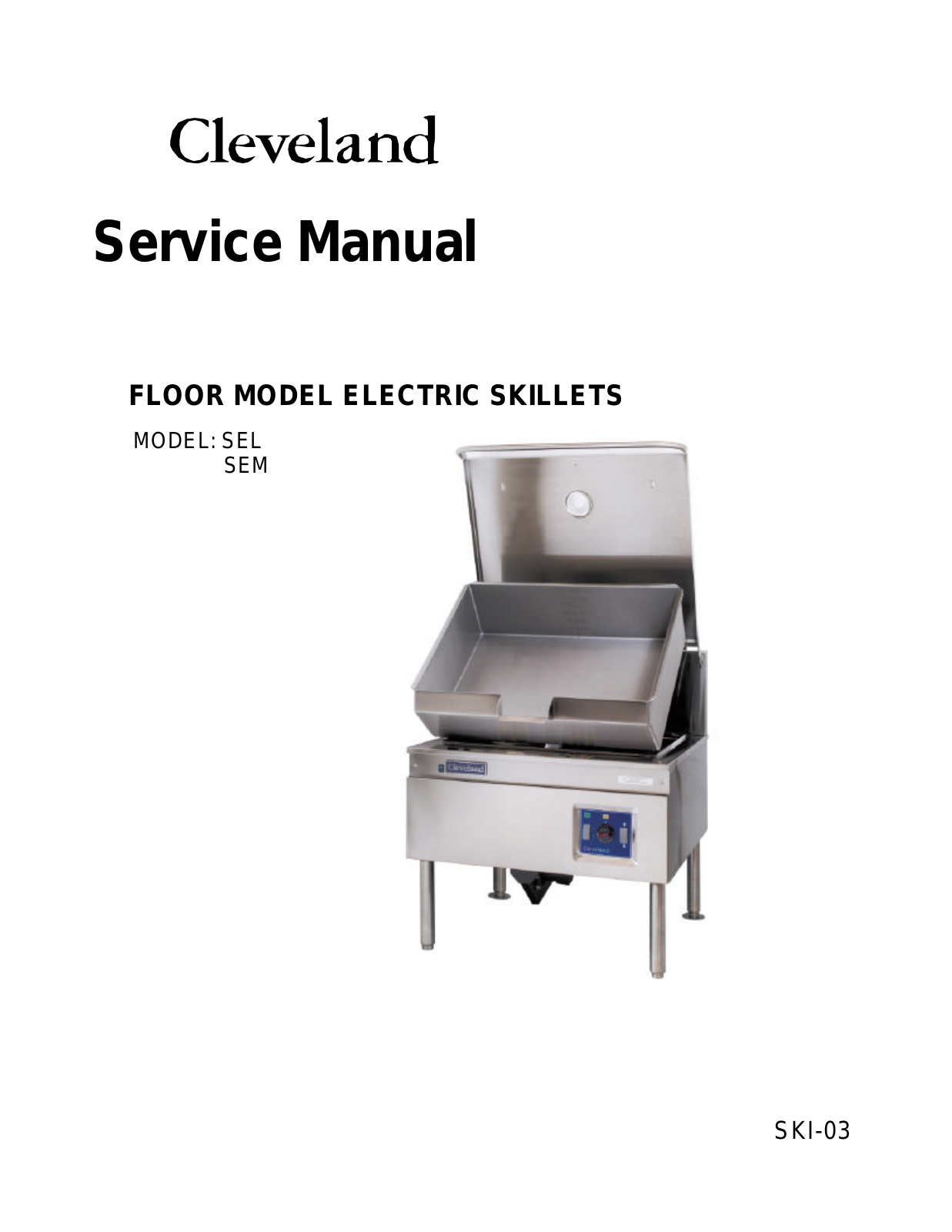 Cleveland SEL Service Manual