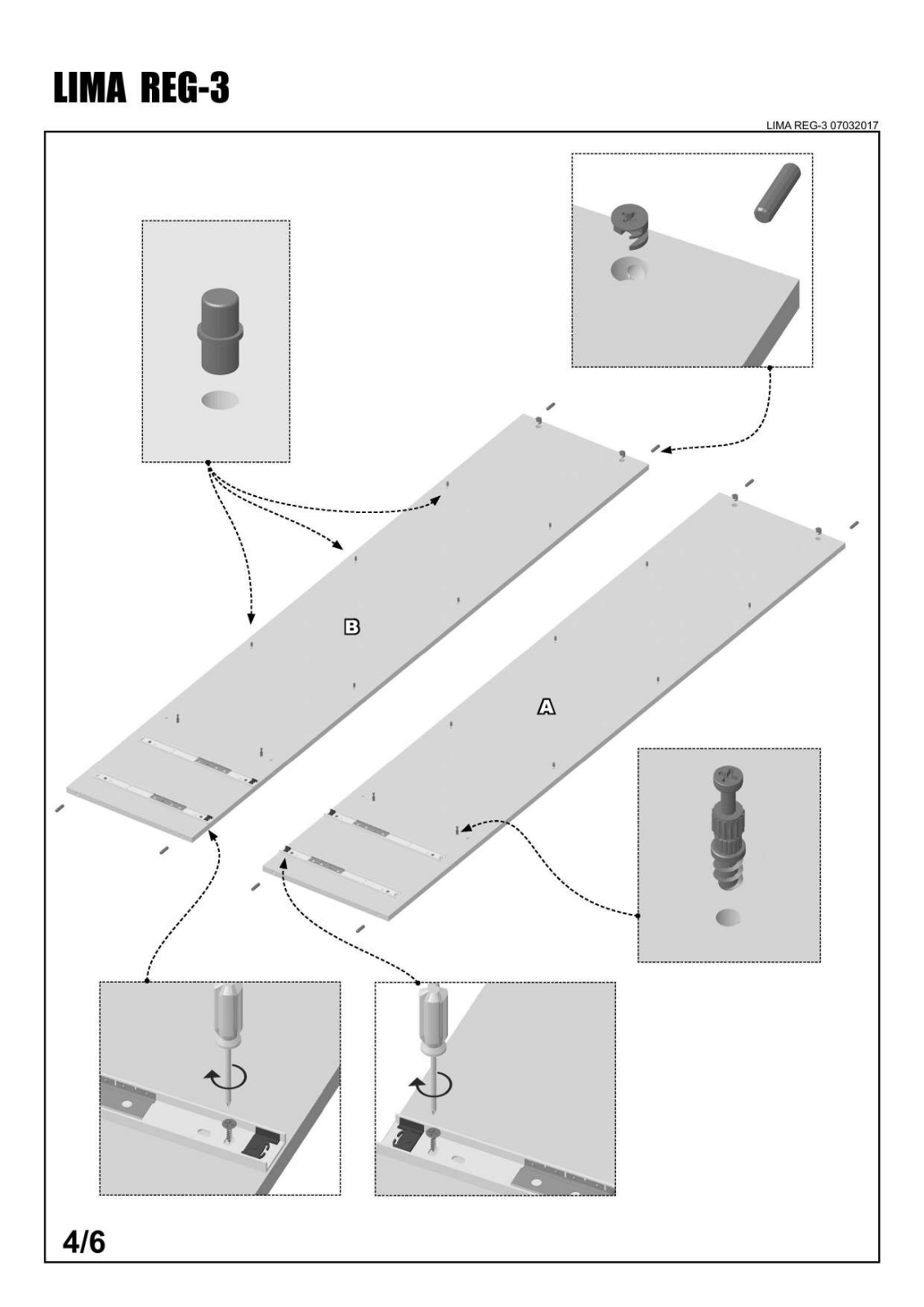 Halmar LIMA REG-3 Installation/Assembly Instructions - ManualMachine.com