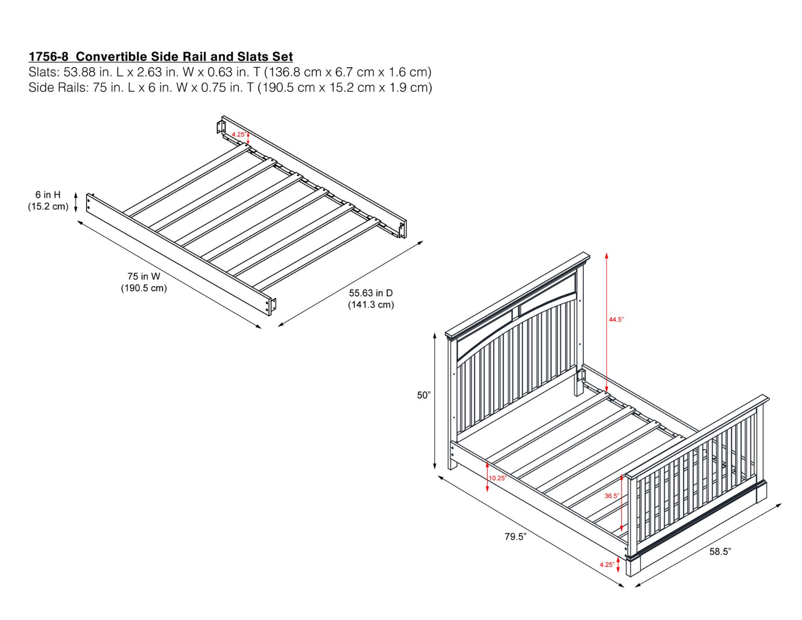 Bertini UE10003 Dimensions - ManualMachine.com